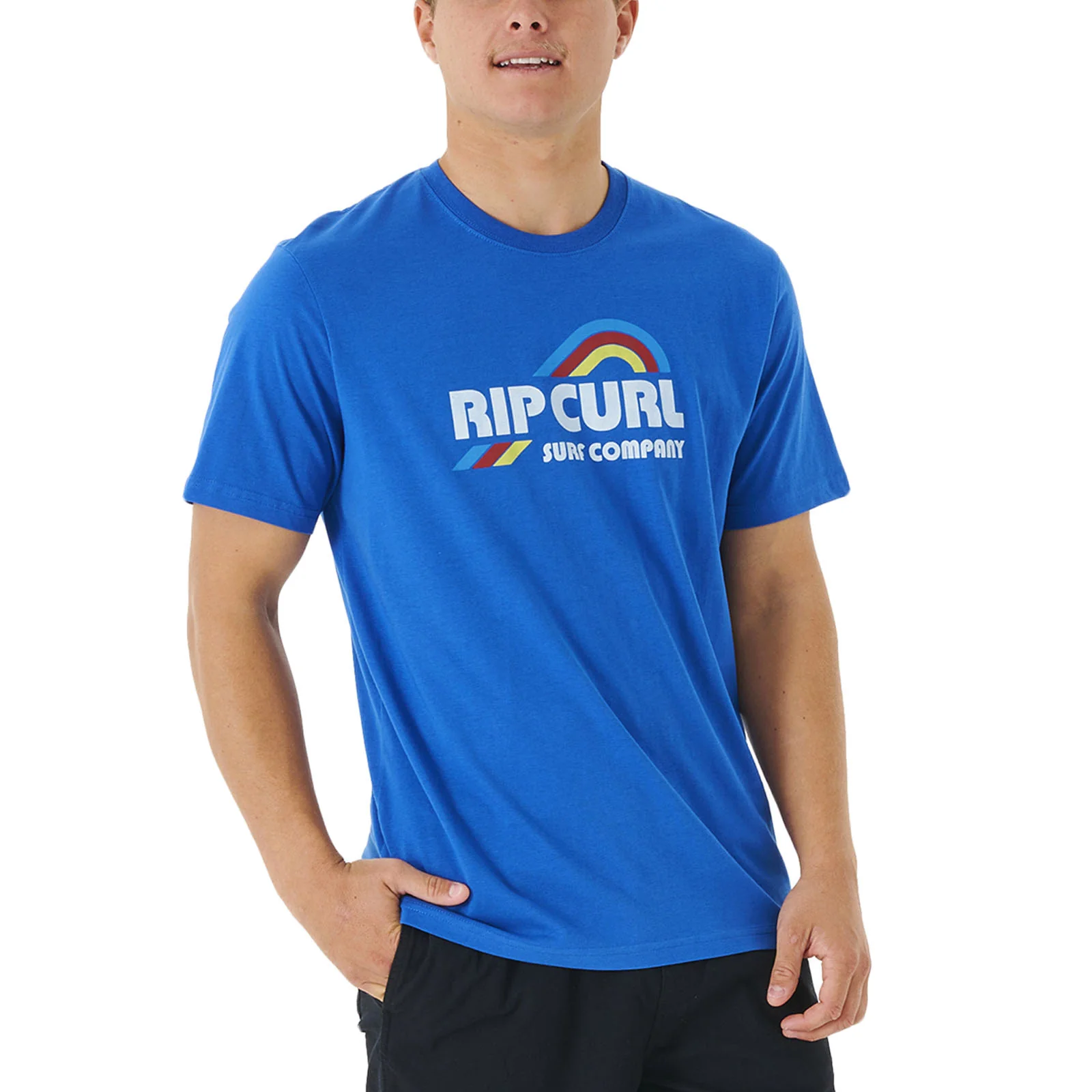 Rip Curl Mens Surf Revival Crew Neck Cotton T-Shirt - Image 5
