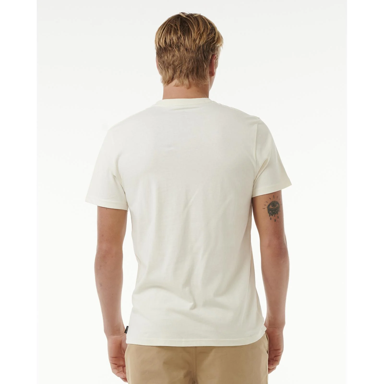 Rip Curl Mens Surf Revival Hoffman Decal Short Sleeve T-Shirt - Image 7