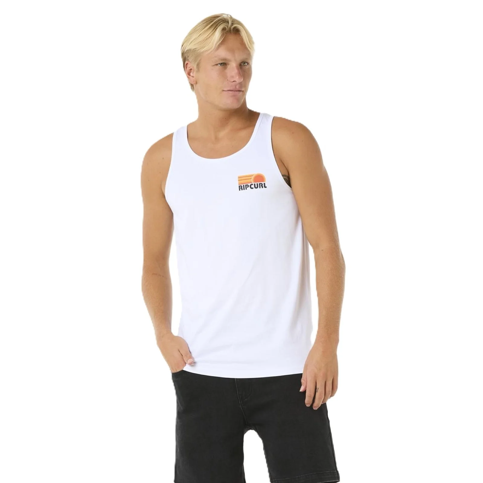 Rip Curl Mens Surf Revival Peaking Tank Vest - Image 3