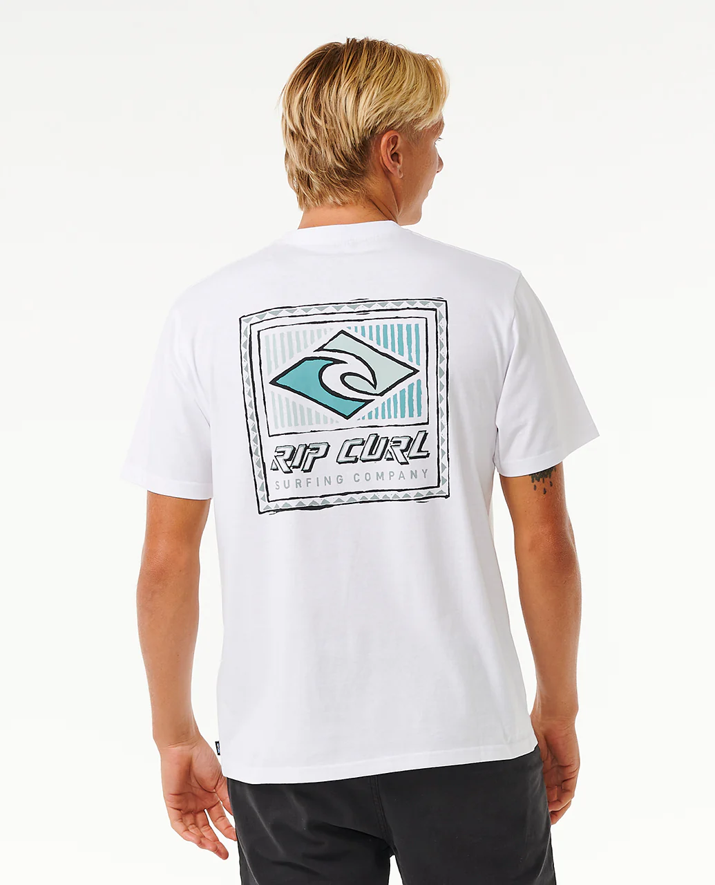 Rip Curl Mens Traditions Casual Short Sleeve T-Shirt - Image 6