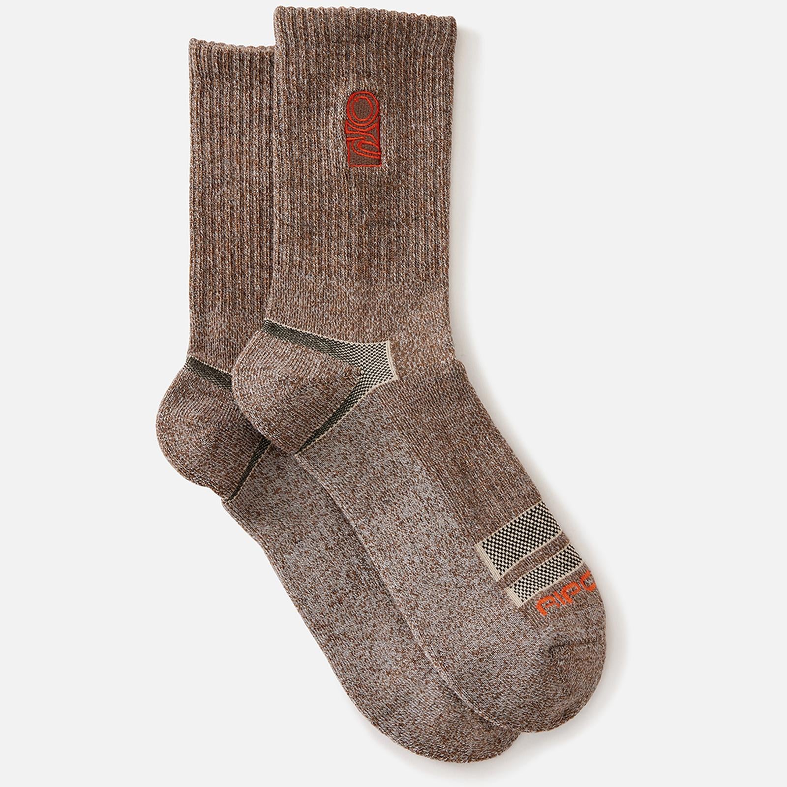 Rip Curl Mens Vaporcool Search Socks - Rock - Image 4