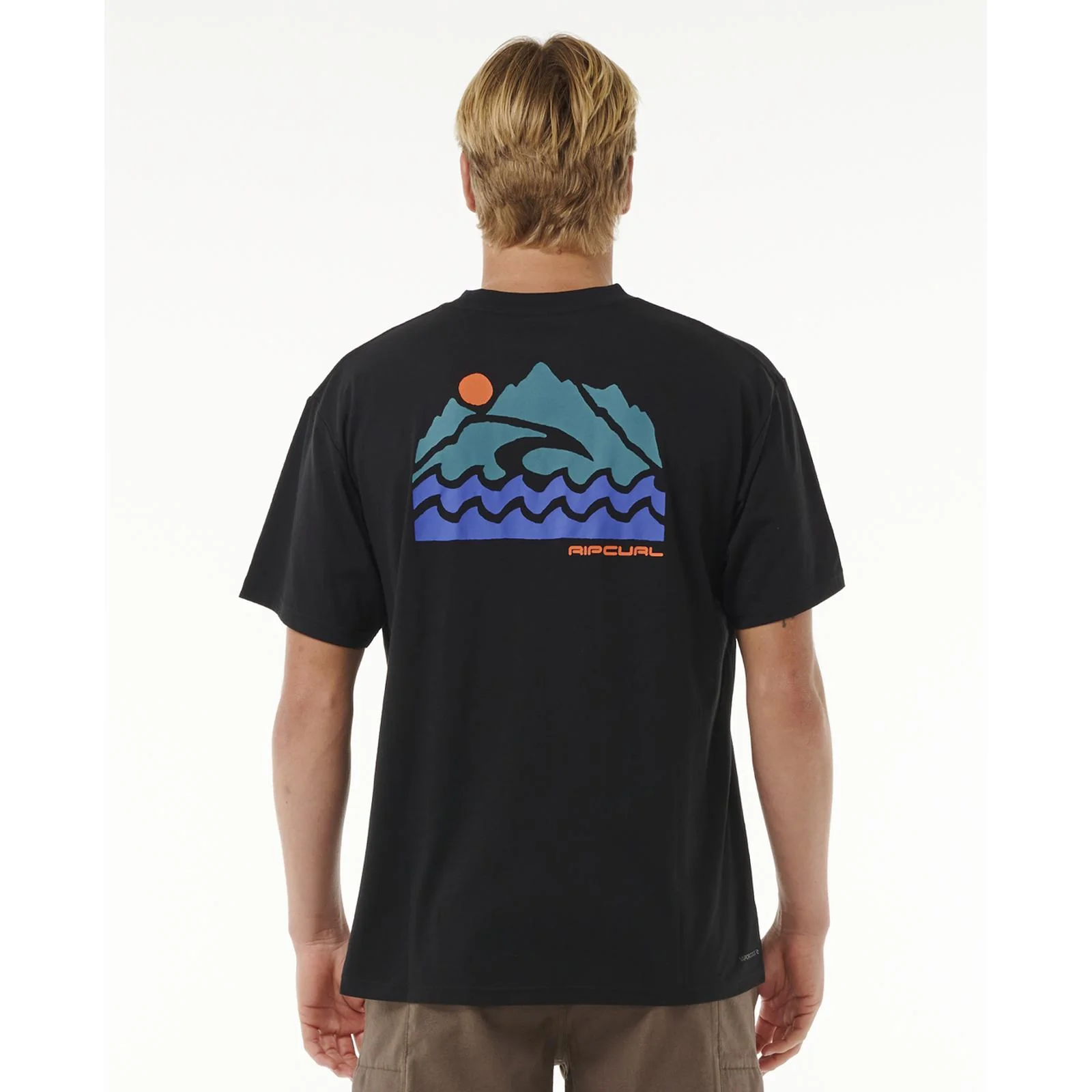 Rip Curl Mens Vaporcool Search Trek Short Sleeve T-Shirt - Image 13