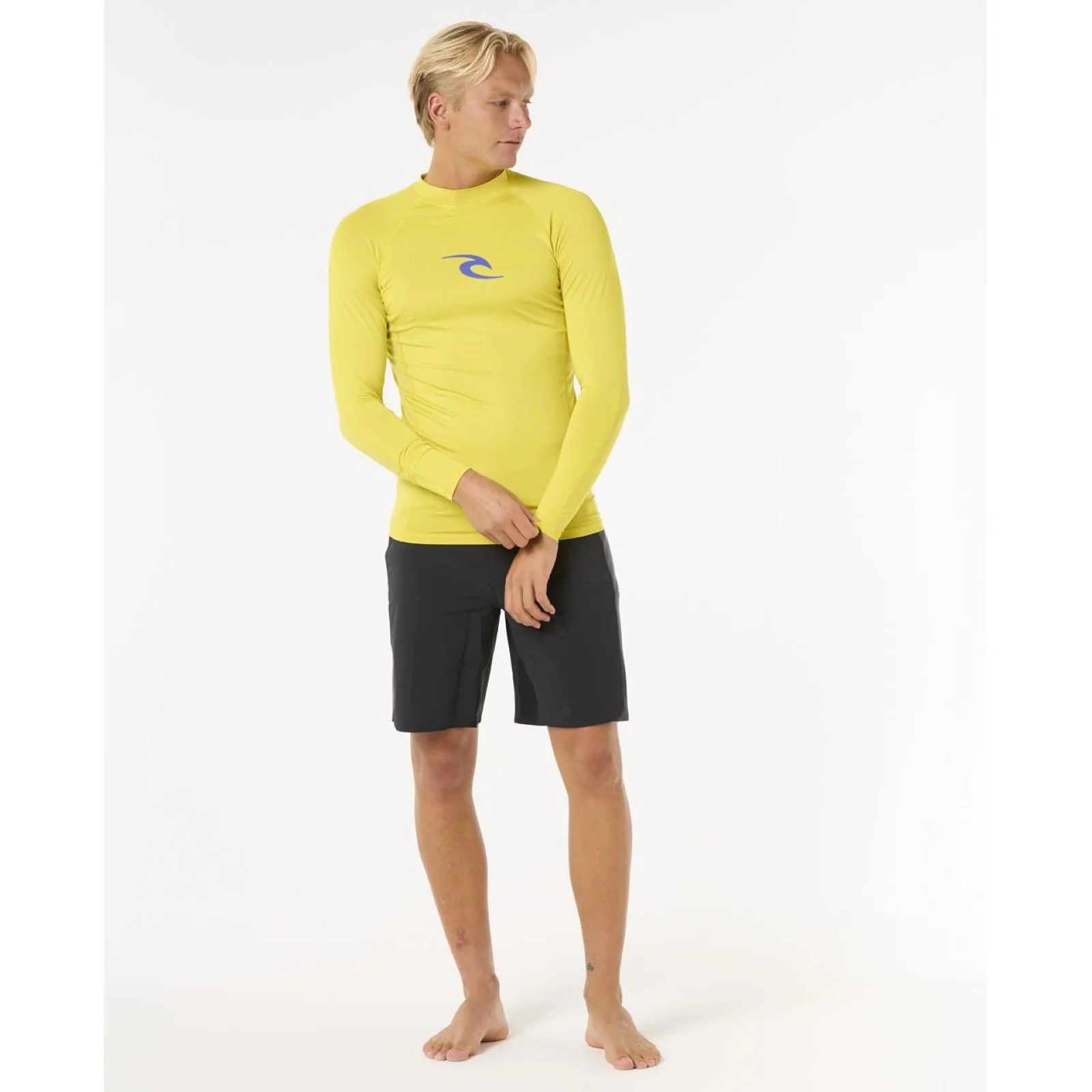 Rip Curl Mens Waves UPF 50 Perf Long Sleeve Rash Vest - Image 38