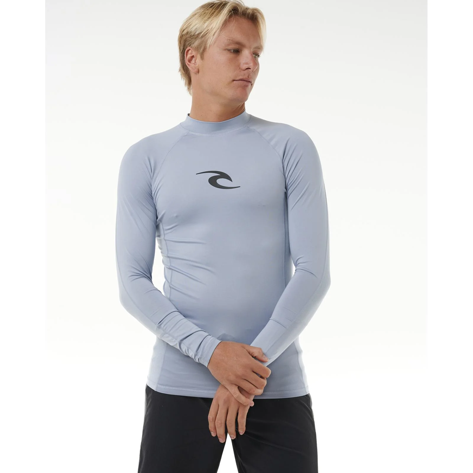 Rip Curl Mens Waves UPF 50 Perf Long Sleeve Rash Vest - Image 47