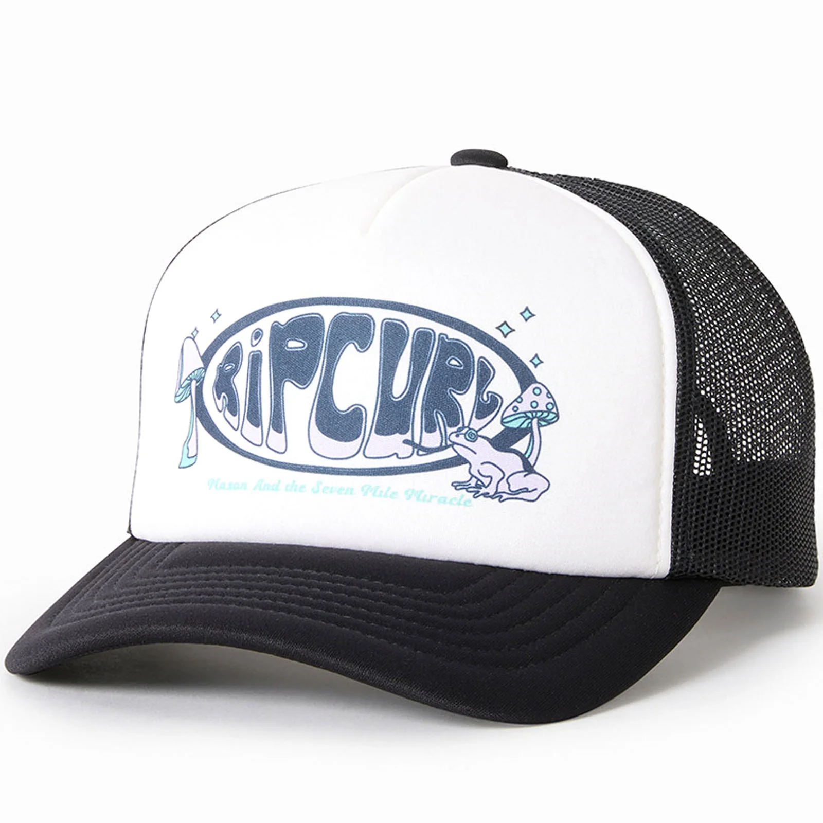 Rip Curl Mens Weekend Snapback Trucker Cap - Image 3