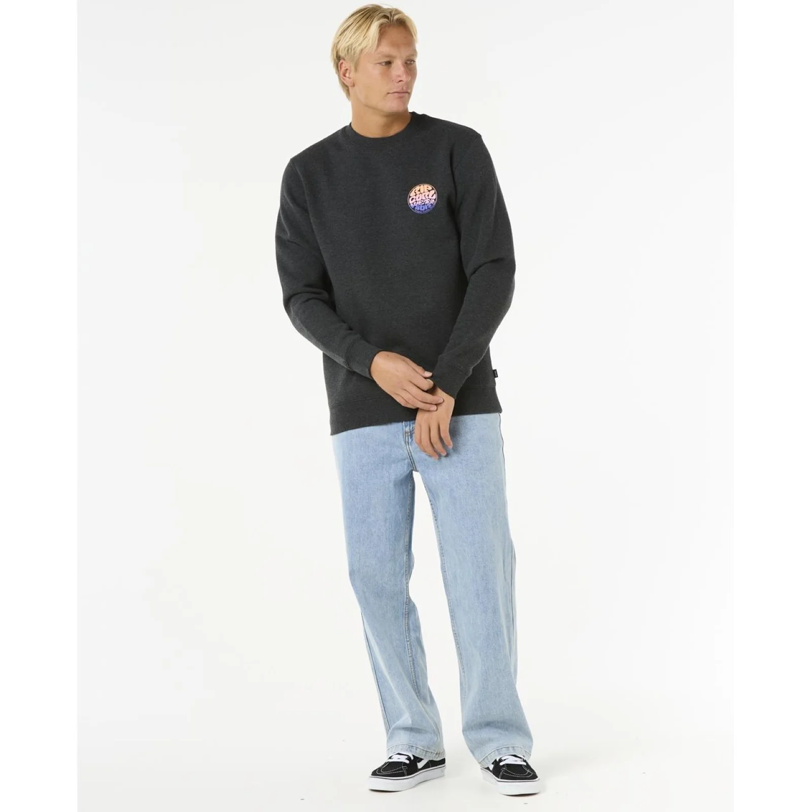 Rip Curl Mens Wetsuit Icon Crew Neck Sweatshirt - Image 30