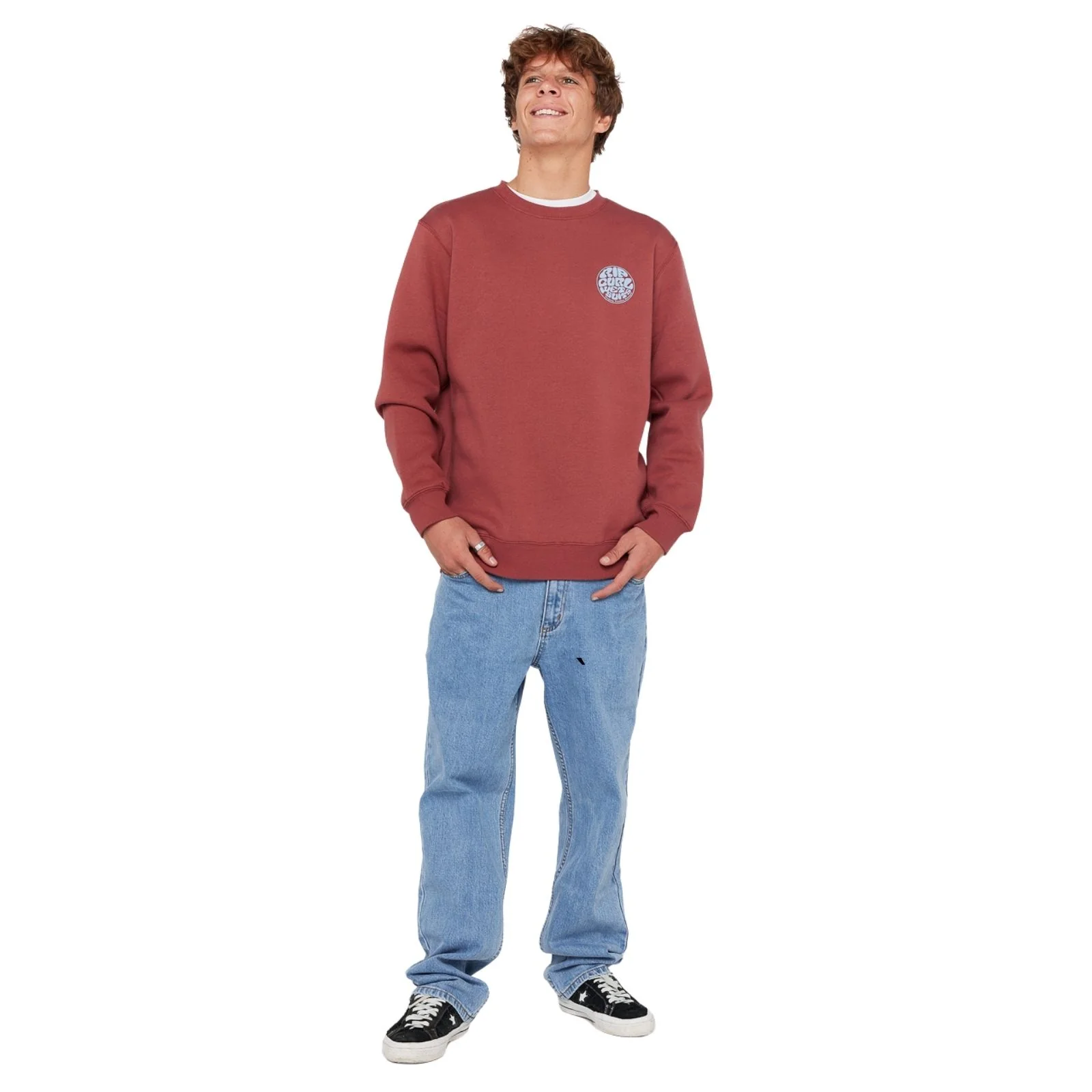 Rip Curl Mens Wetsuit Icon Crew Neck Sweatshirt - Image 33