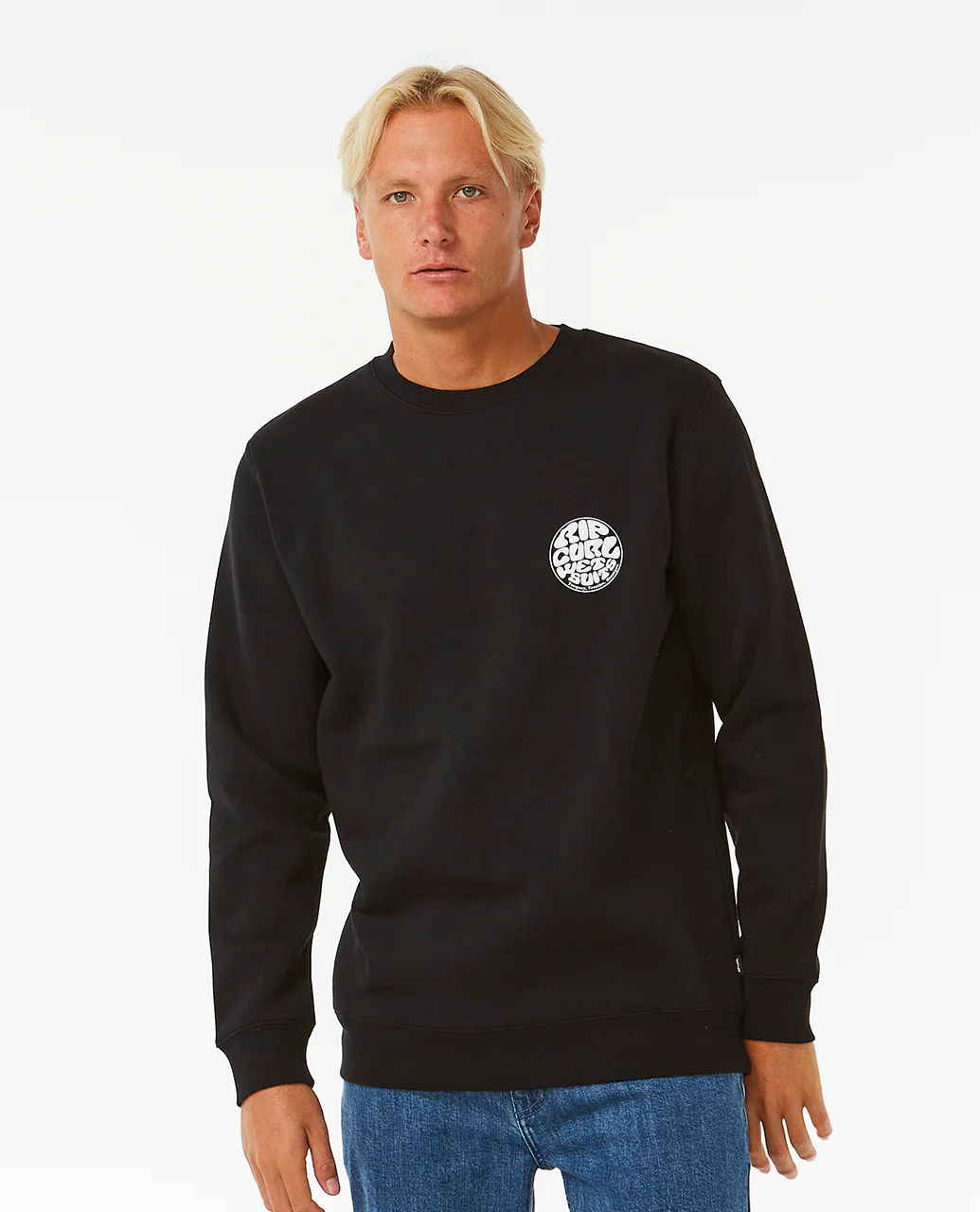 Rip Curl Mens Wetsuit Icon Crew Neck Sweatshirt - Image 4