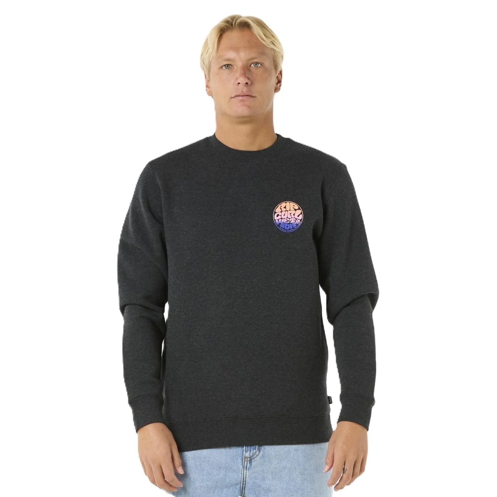 Rip Curl Mens Wetsuit Icon Crew Neck Sweatshirt - Image 6