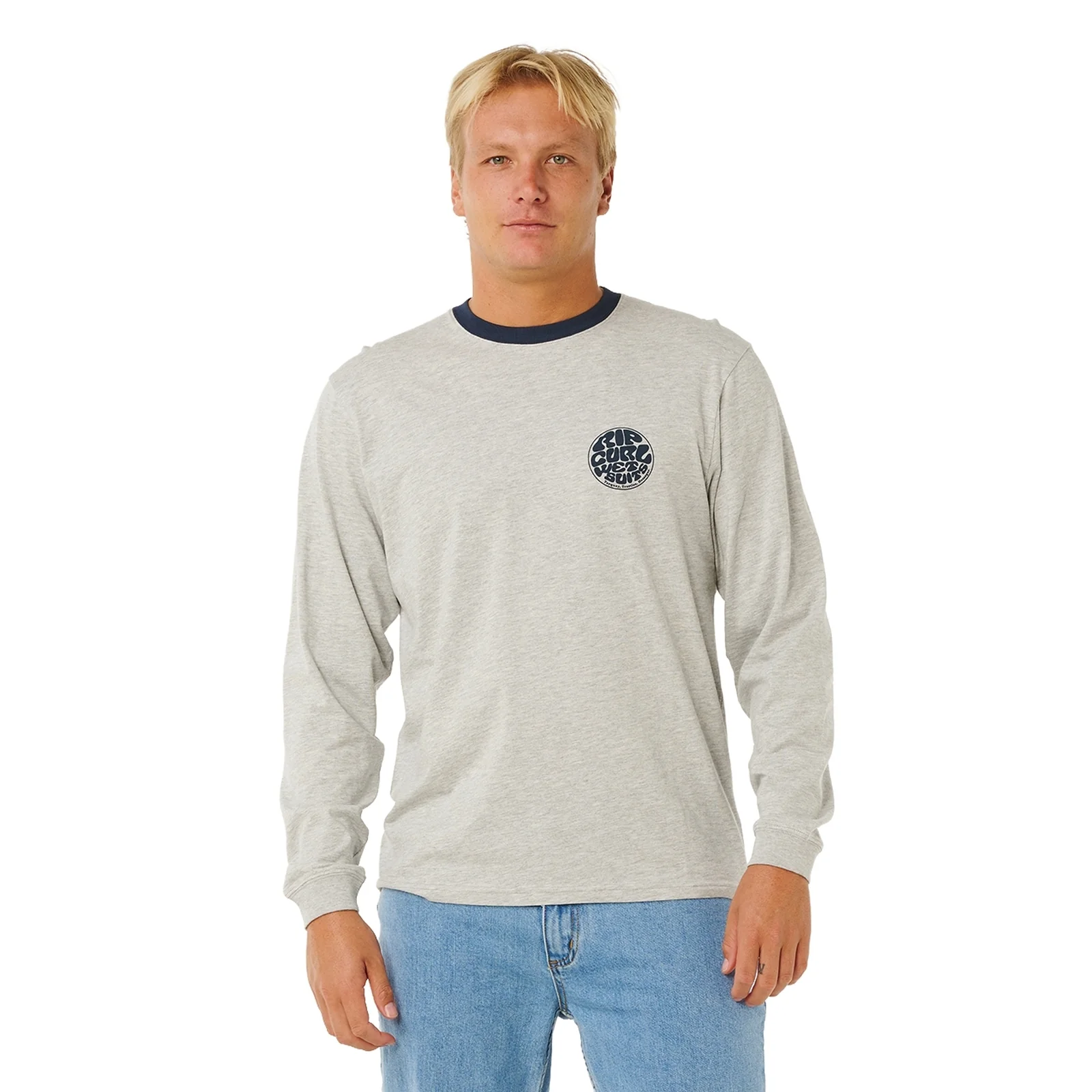 Rip Curl Mens Wetsuit Icon Long Sleeve T-Shirt - Image 2