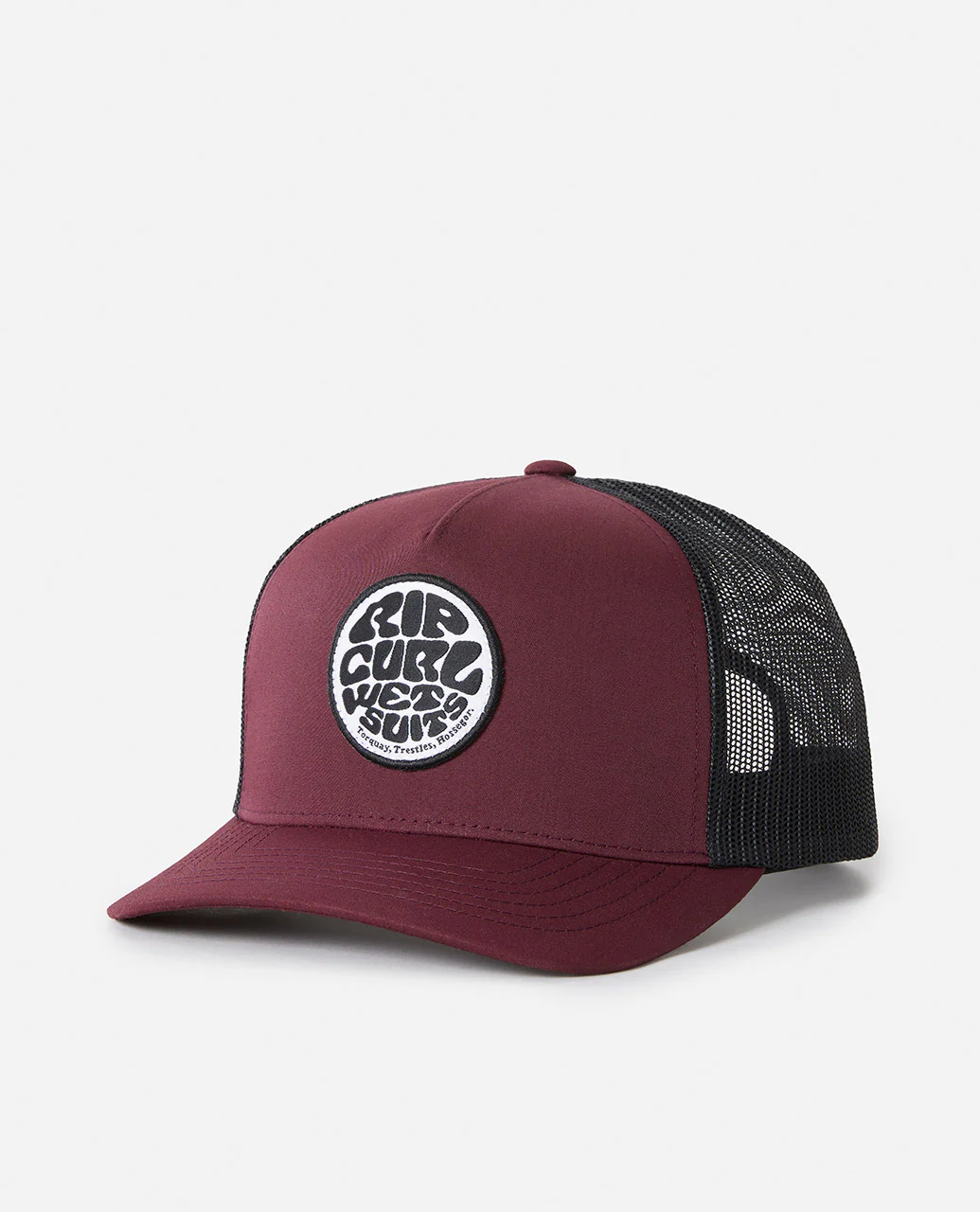 Rip Curl Mens Wetsuit Icon Snapback Mesh Trucker Cap - Image 3