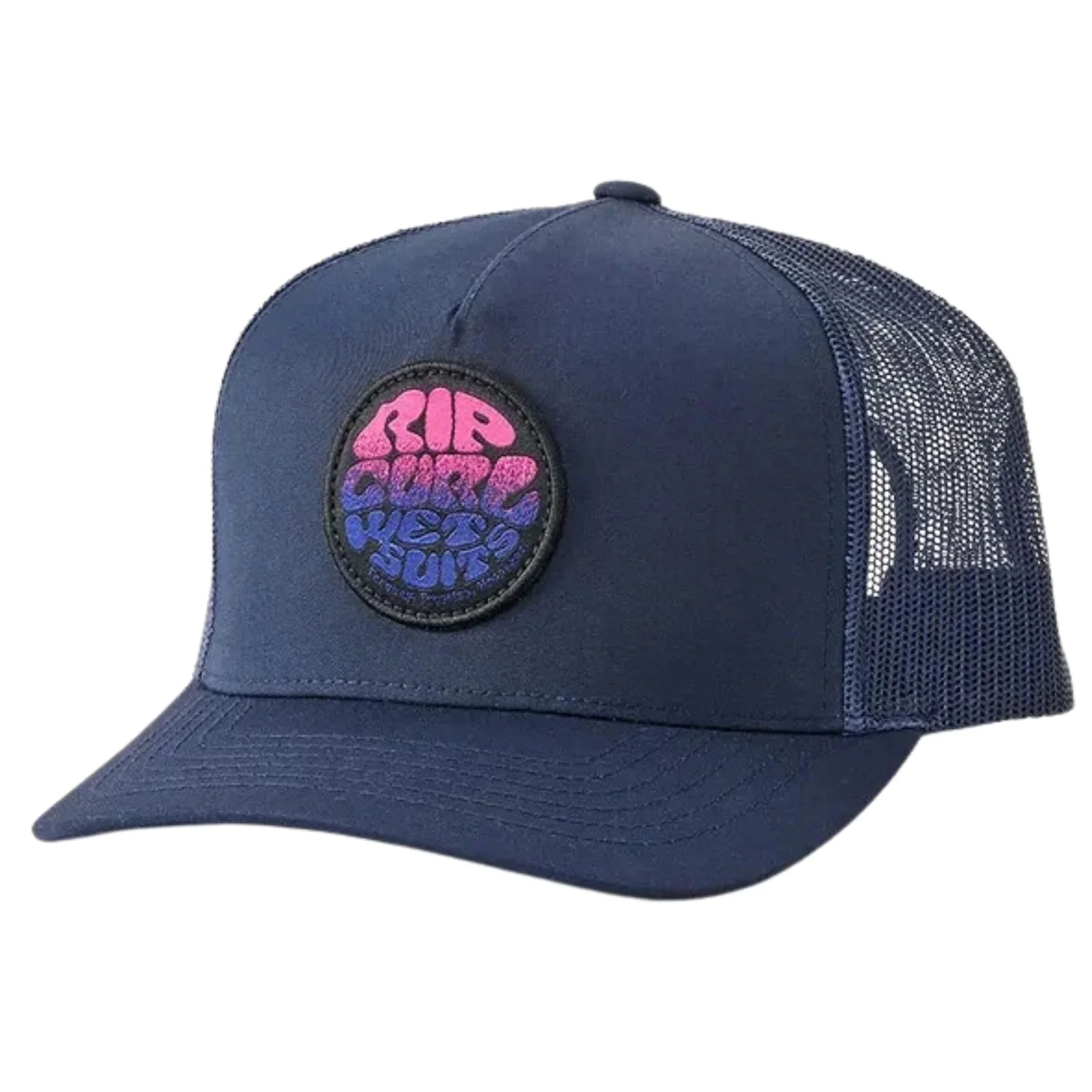 Rip Curl Mens Wetsuit Icon Snapback Mesh Trucker Cap - Image 4