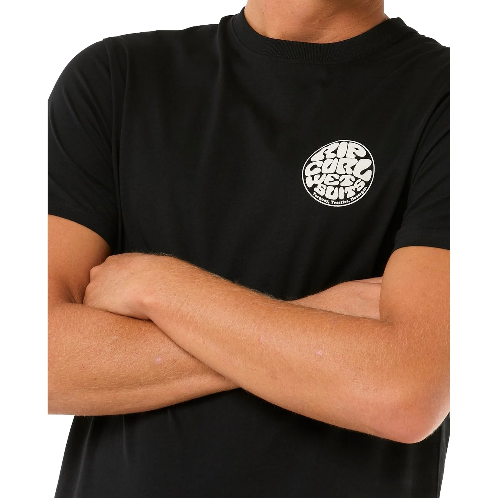 Rip Curl Mens Wettie Icon Graphic Short Sleeve T-Shirt - Image 18
