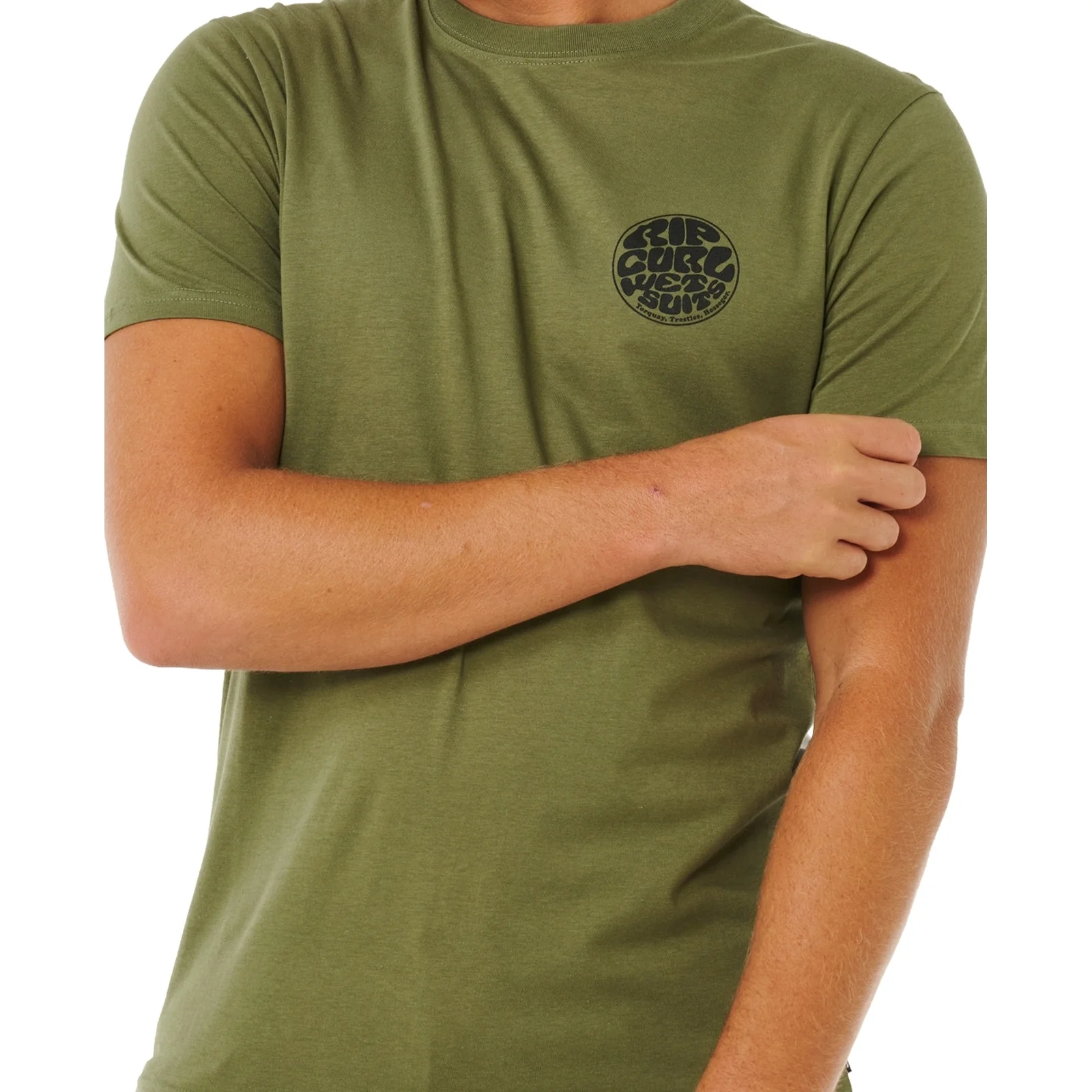 Rip Curl Mens Wettie Icon Graphic Short Sleeve T-Shirt - Image 21