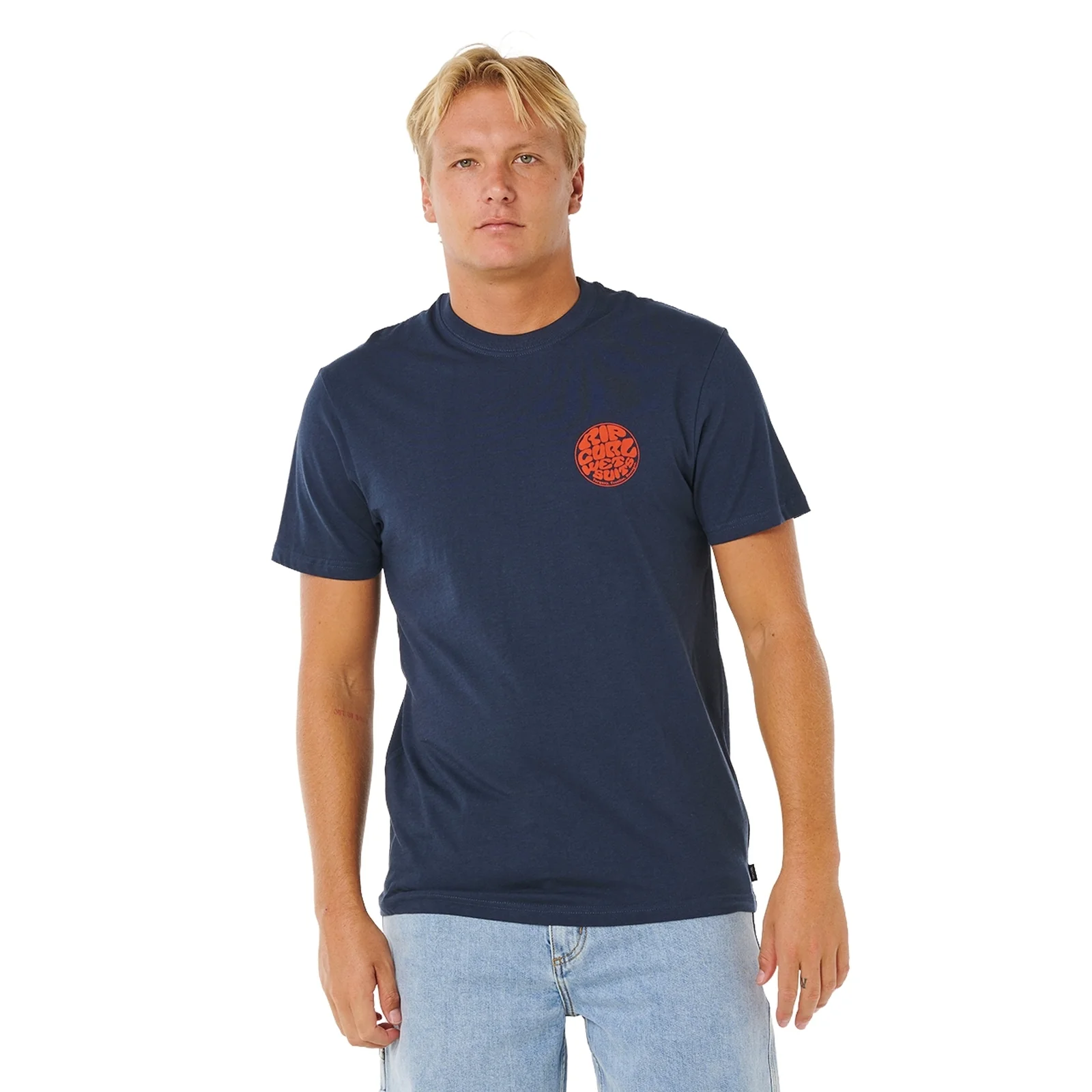 Rip Curl Mens Wettie Icon Graphic Short Sleeve T-Shirt - Image 3