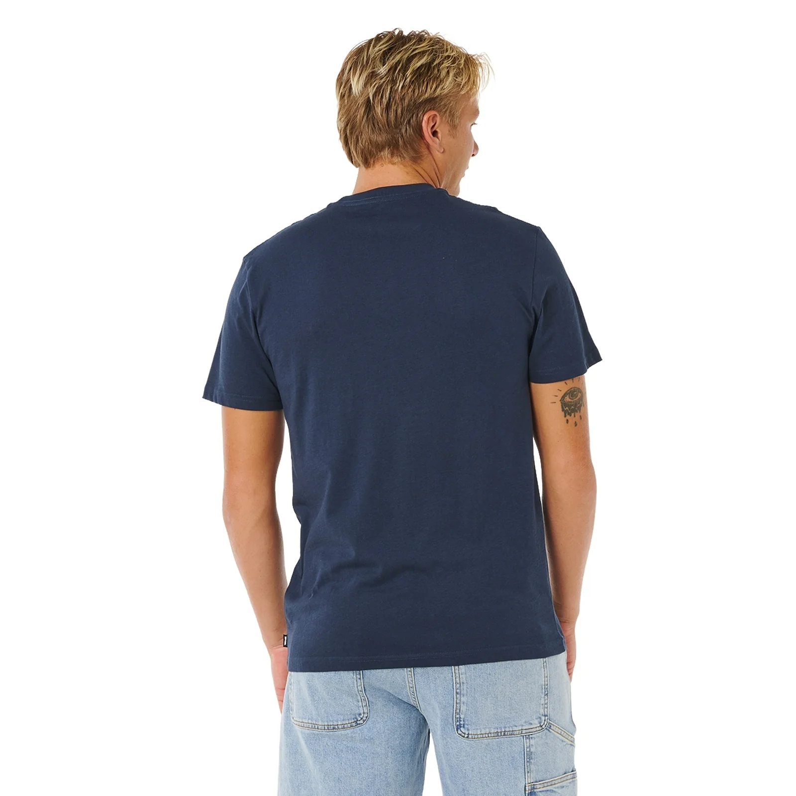 Rip Curl Mens Wettie Icon Graphic Short Sleeve T-Shirt - Image 7
