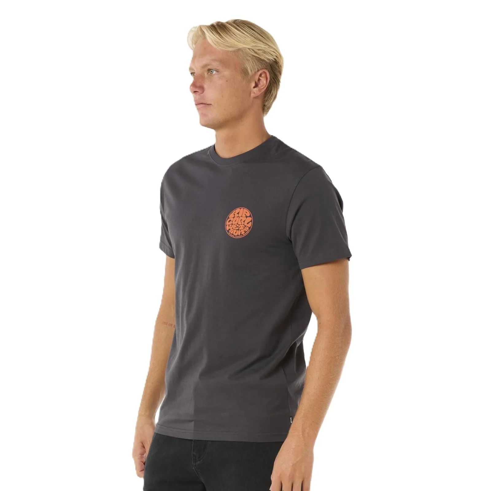 Rip Curl Mens Wettie Icon Short Sleeve T-Shirt - Image 9