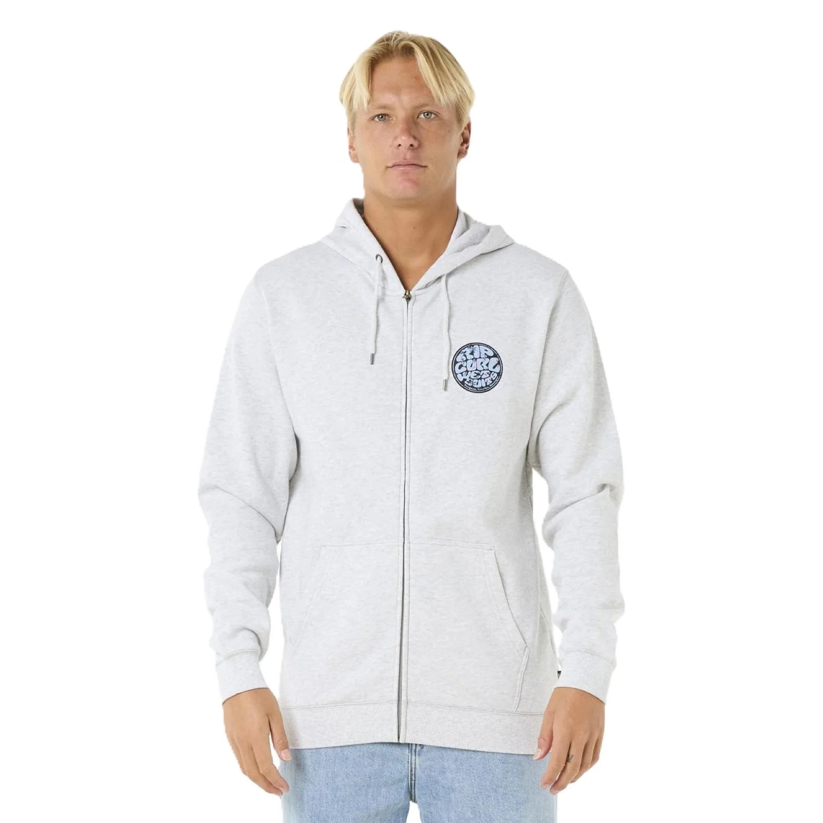 Rip Curl Mens Wettie Passage Icon Full Zip Hoodie - Image 4