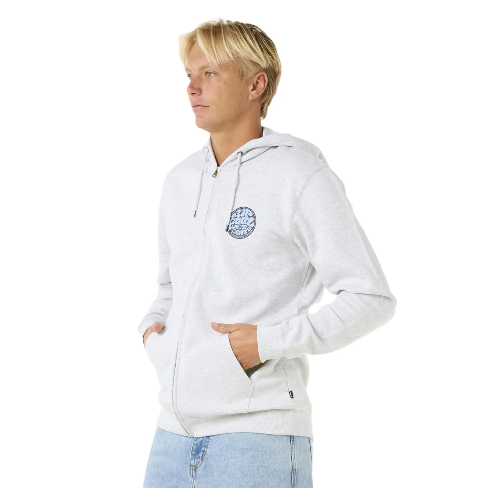 Rip Curl Mens Wettie Passage Icon Full Zip Hoodie - Image 7