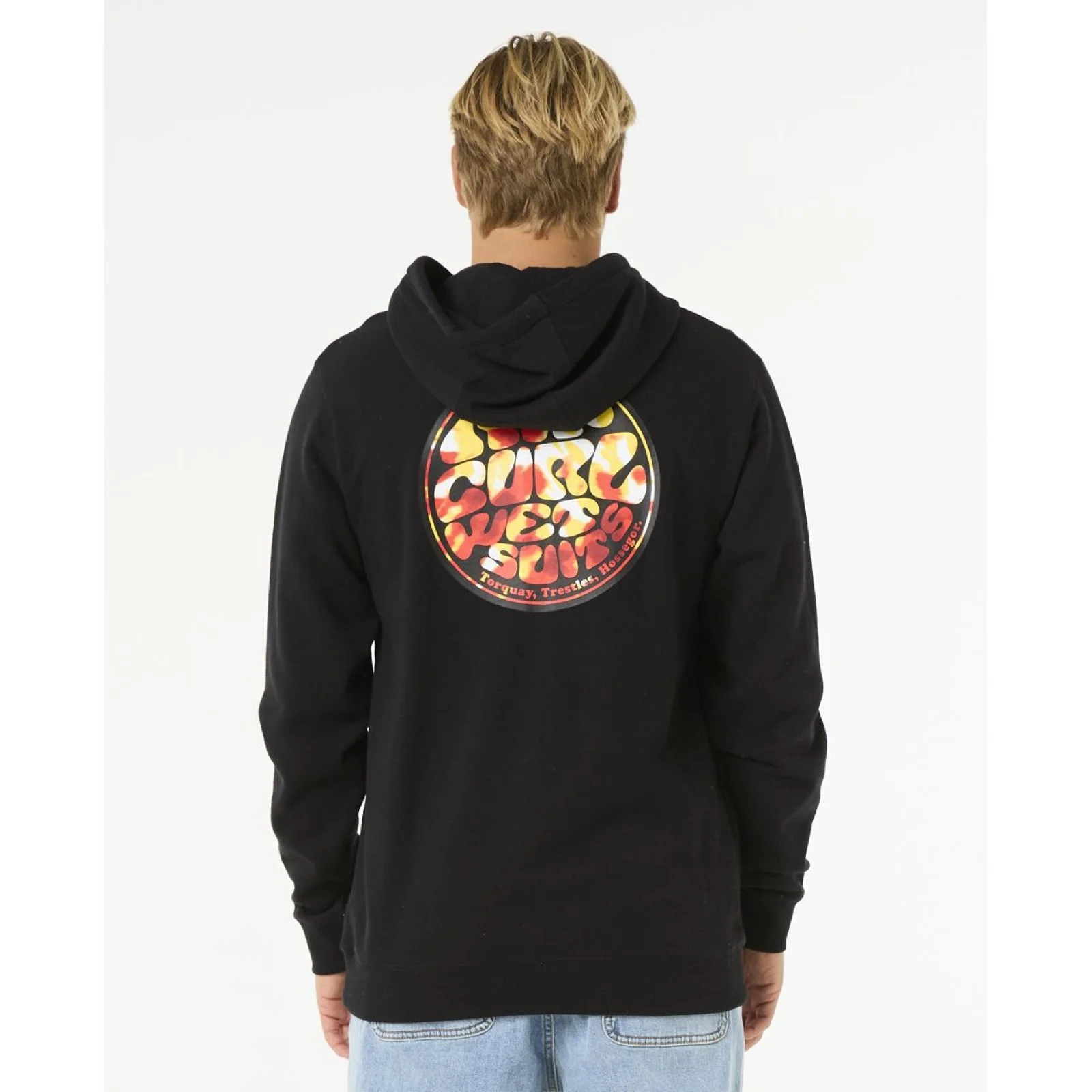 Rip Curl Mens Wettie Passage Icon Full Zip Hoodie - Image 9