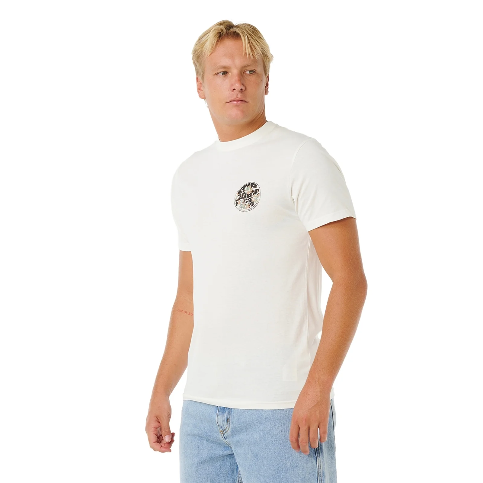 Rip Curl Mens Wettie Passage Icon Short Sleeve T-Shirt - Image 10