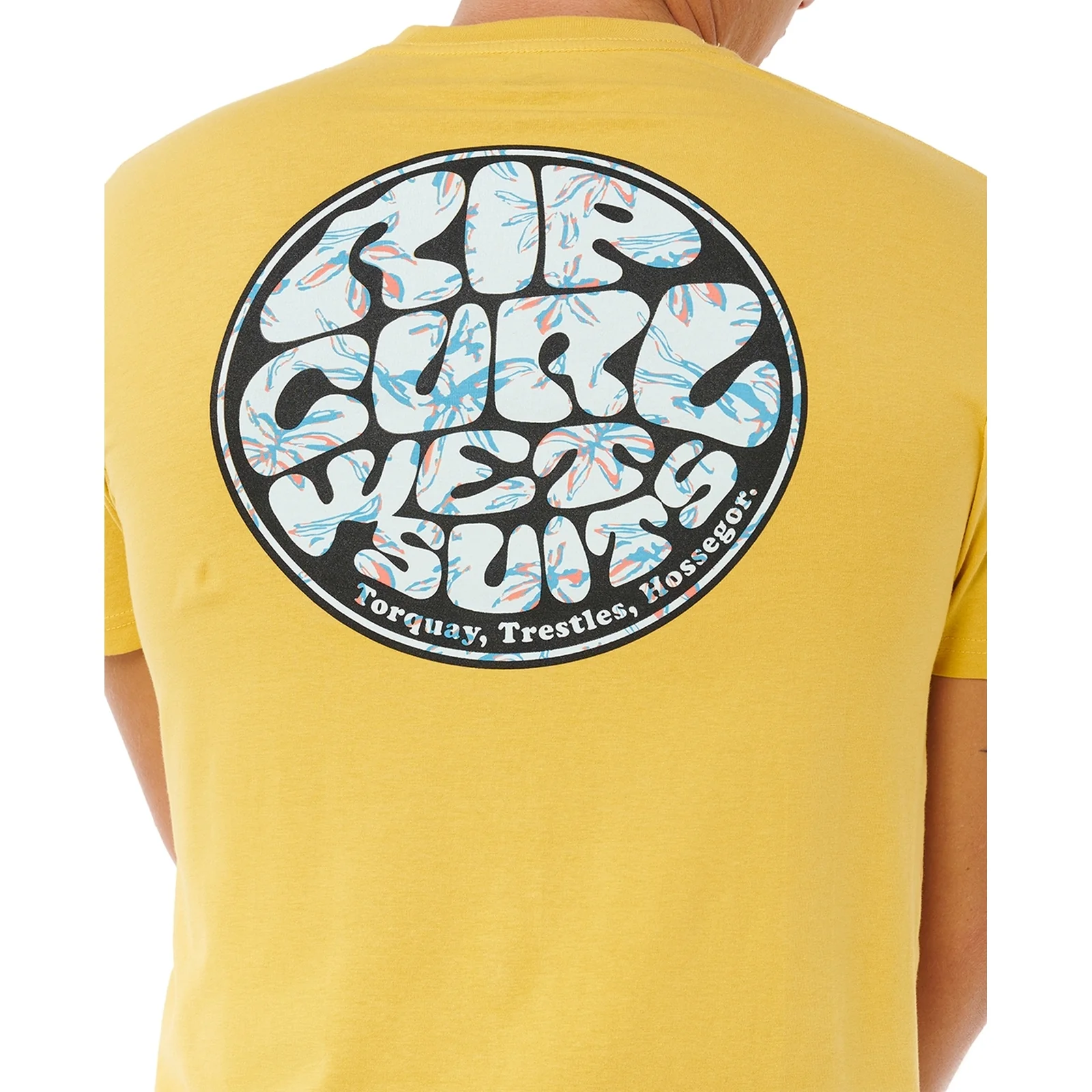 Rip Curl Mens Wettie Passage Icon Short Sleeve T-Shirt - Image 26