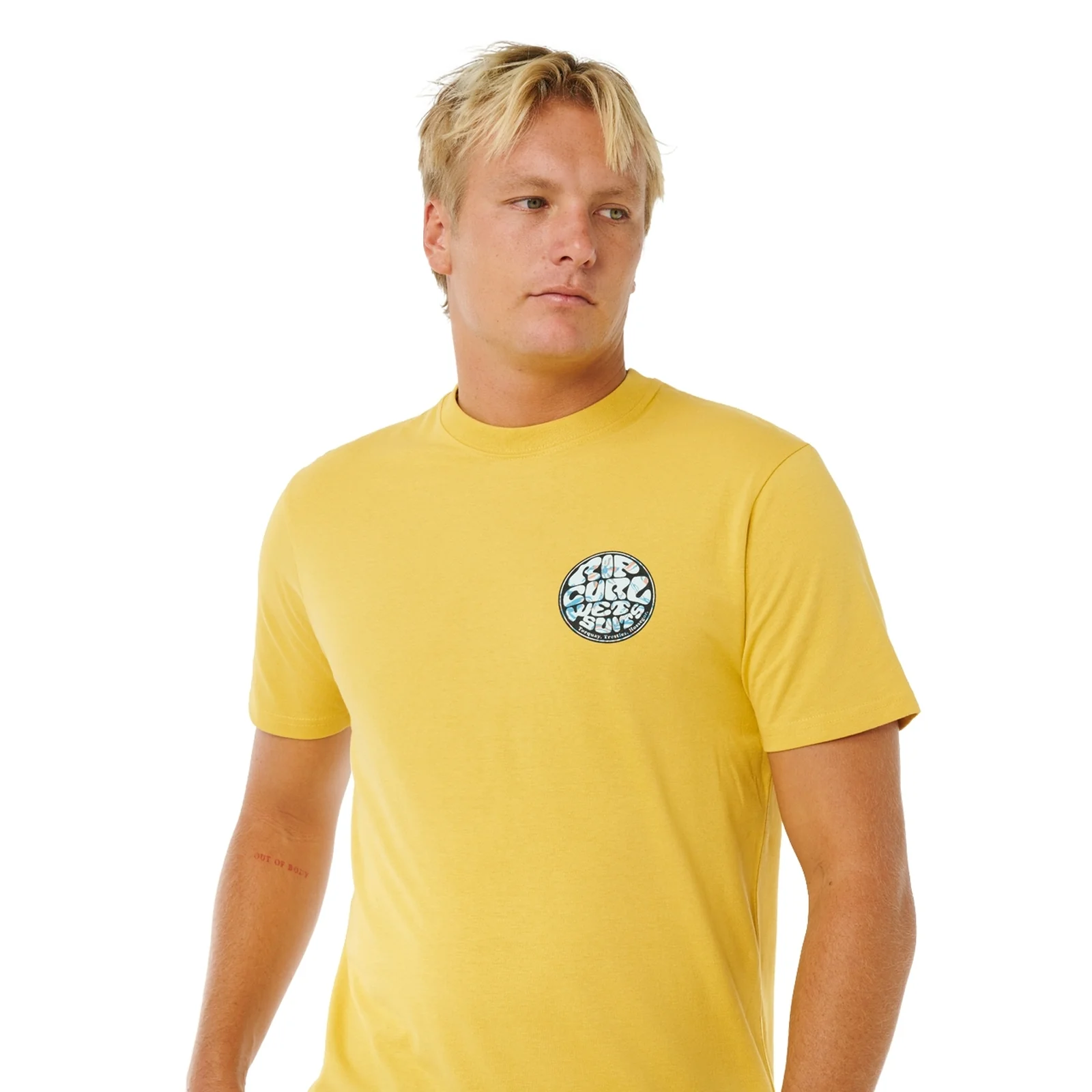 Rip Curl Mens Wettie Passage Icon Short Sleeve T-Shirt - Image 31