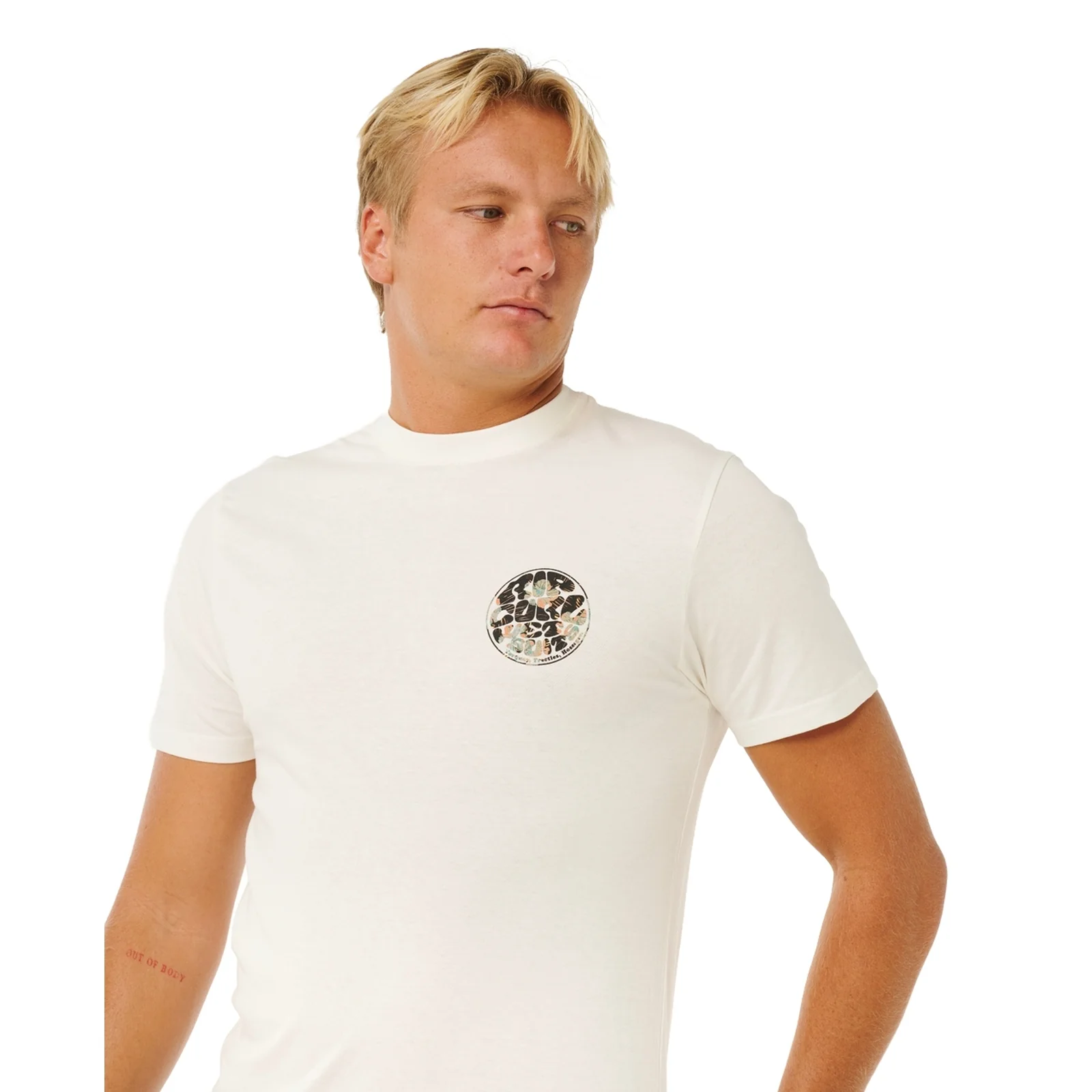 Rip Curl Mens Wettie Passage Icon Short Sleeve T-Shirt - Image 33