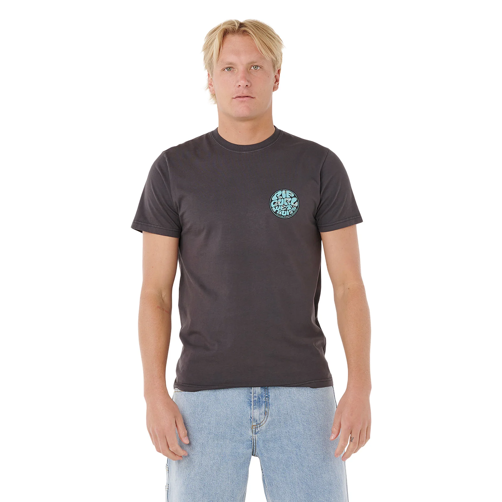 Rip Curl Mens Wettie Passage Icon Short Sleeve T-Shirt - Image 13