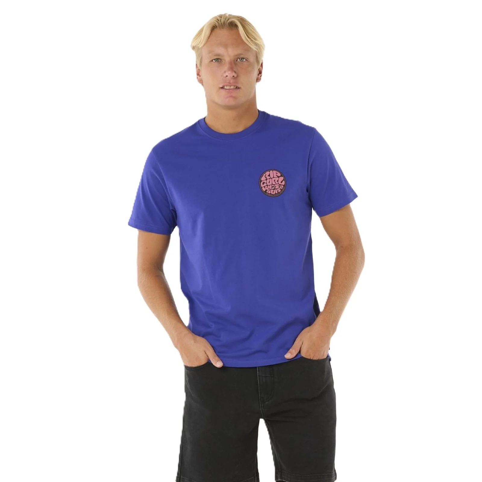 Rip Curl Mens Wettie Passage Icon Short Sleeve T-Shirt - Image 5