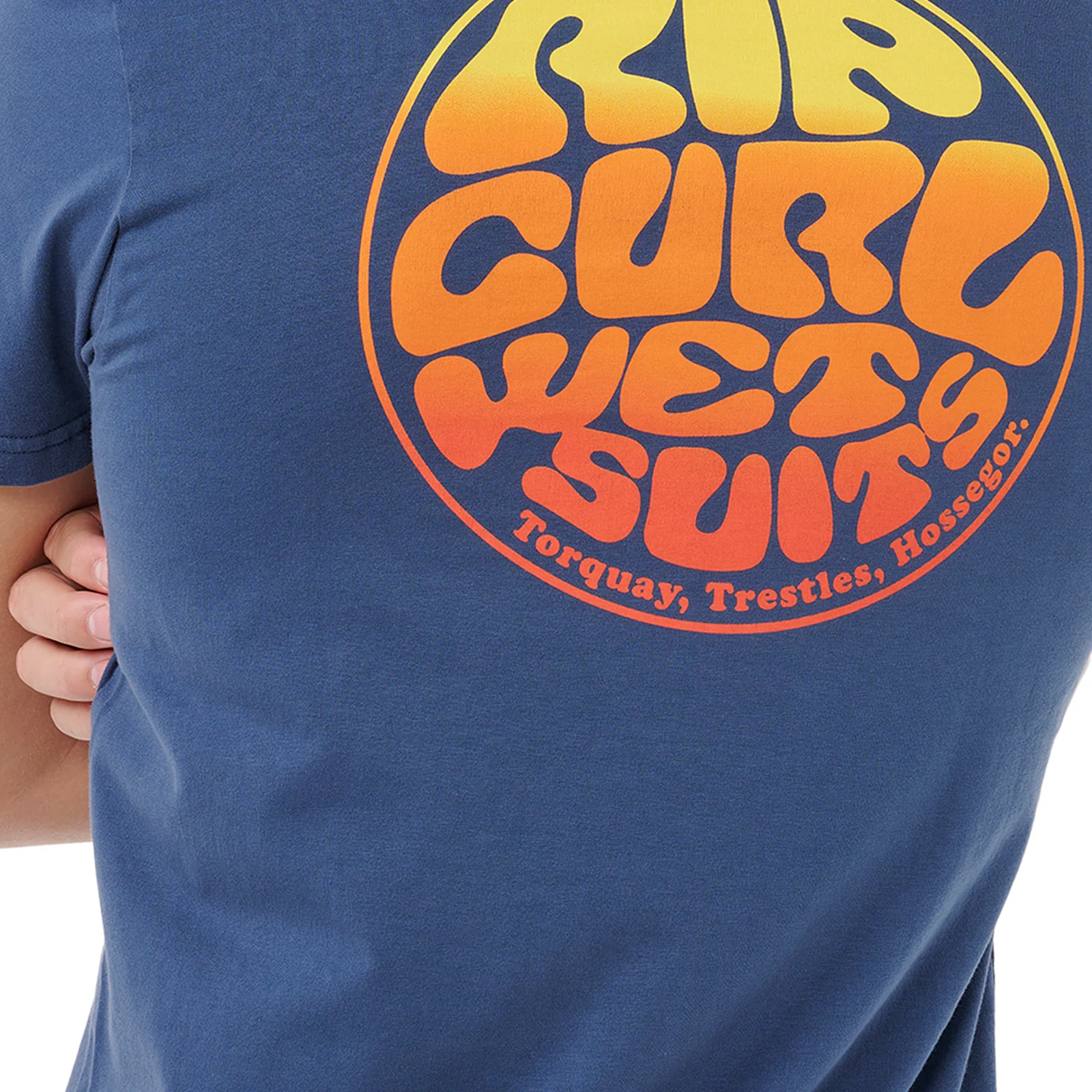 Rip Curl Mens Wettie Passage Icon Short Sleeve T-Shirt - Image 57