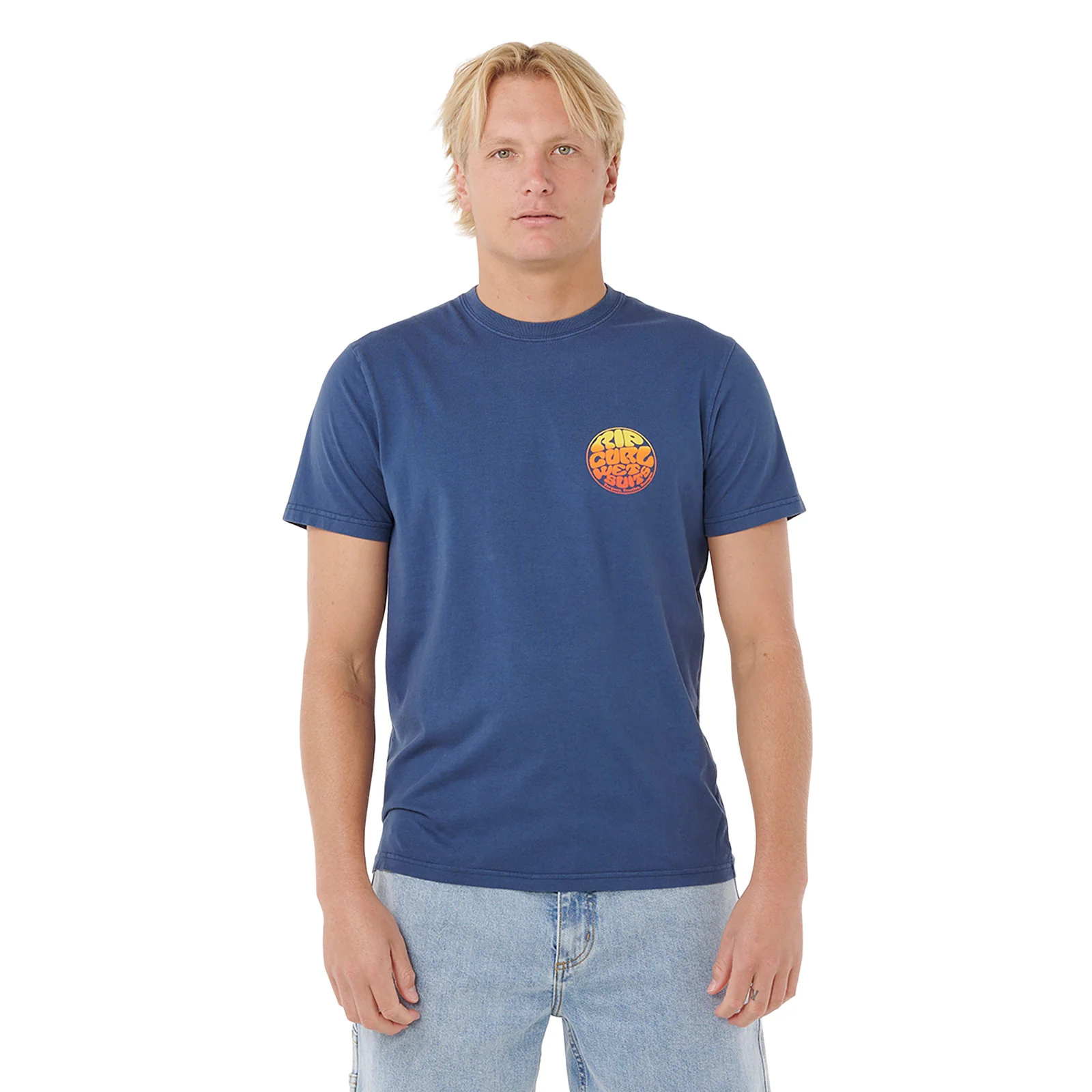 Rip Curl Mens Wettie Passage Icon Short Sleeve T-Shirt - Image 9