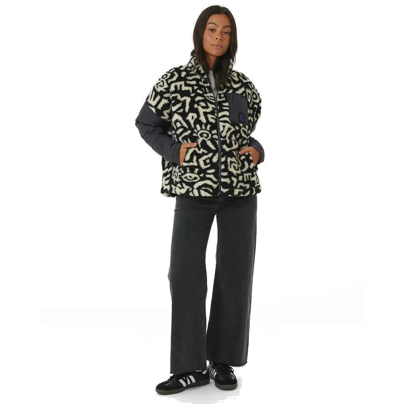Rip Curl Womens Anti-Series Zip Through Fleece - Image 4