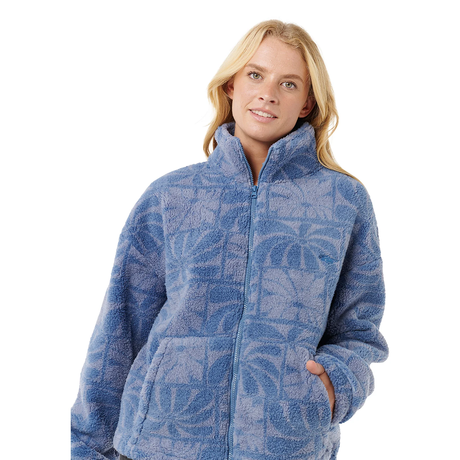 Rip Curl Womens Aots - Ty Williams Crew Neck Full Zip Fleece - Image 11