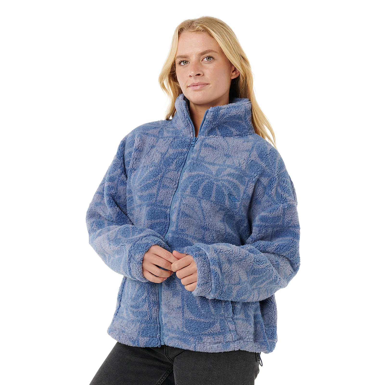 Rip Curl Womens Aots - Ty Williams Crew Neck Full Zip Fleece - Image 13