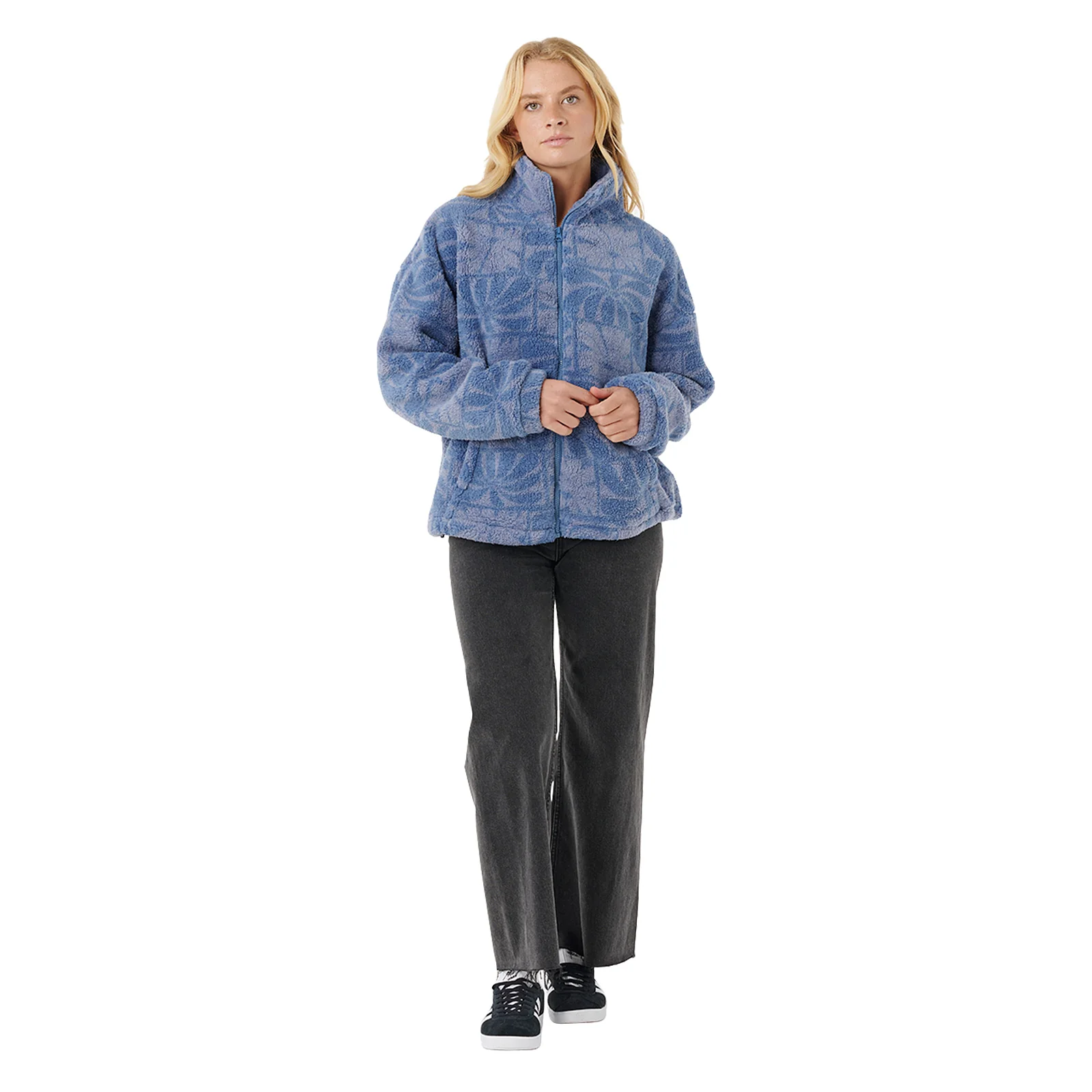Rip Curl Womens Aots - Ty Williams Crew Neck Full Zip Fleece - Image 9