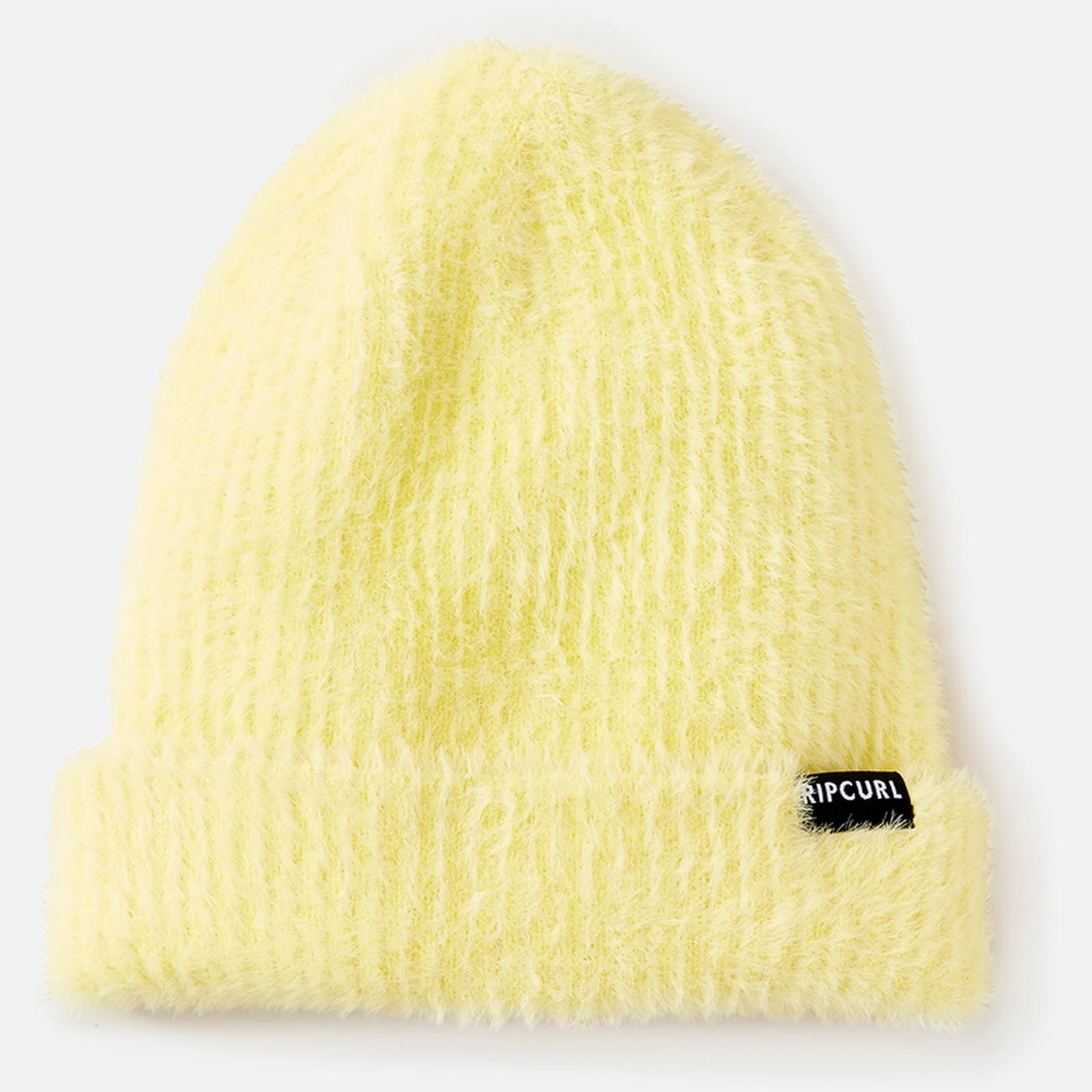 Rip Curl Womens Fuzzy Hat Beanie Wide Turn Up - Image 9