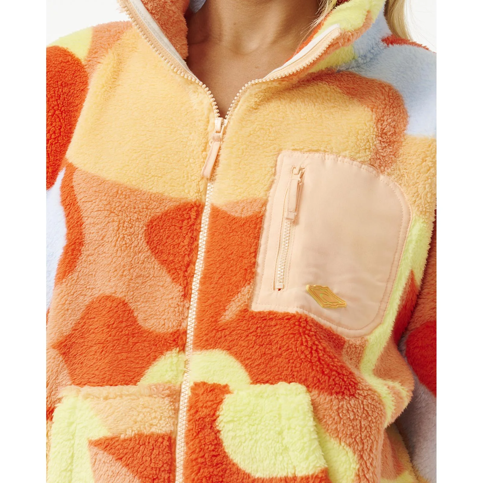 Rip Curl Womens High Tide Full Zip Polar Fleece - Image 2