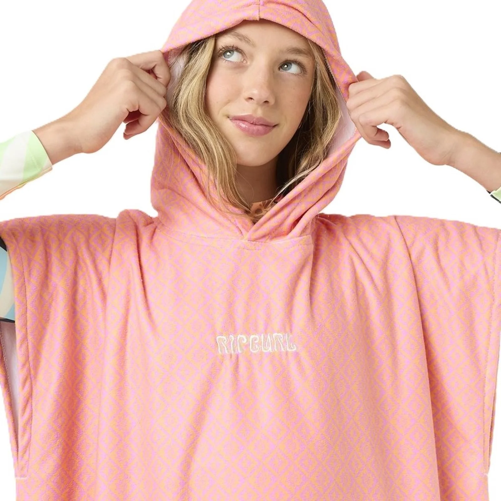 Rip Curl Womens Mixed Hooded Poncho - Image 11