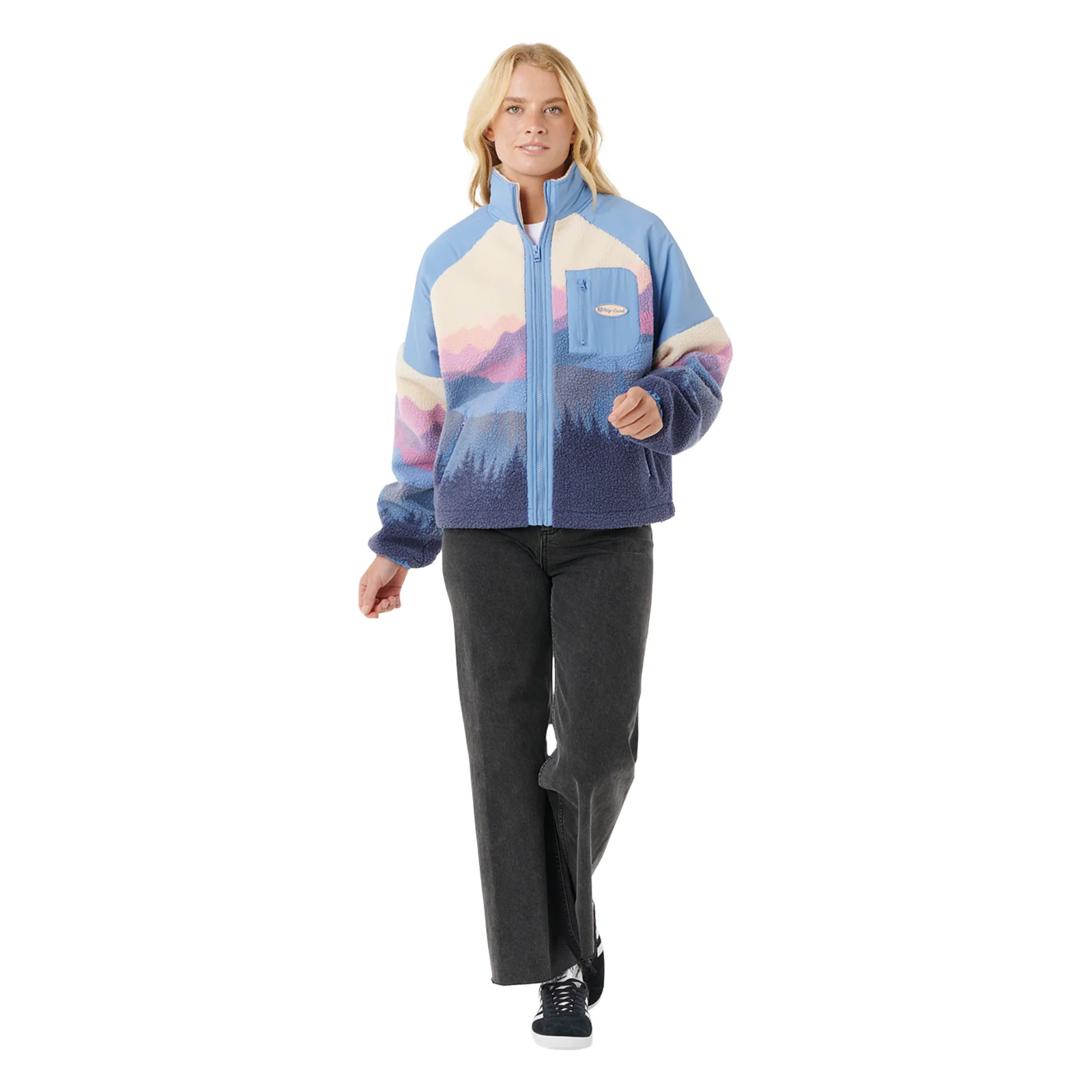 Rip Curl Womens Oceanic Polar Full Zip Fleece - Image 9