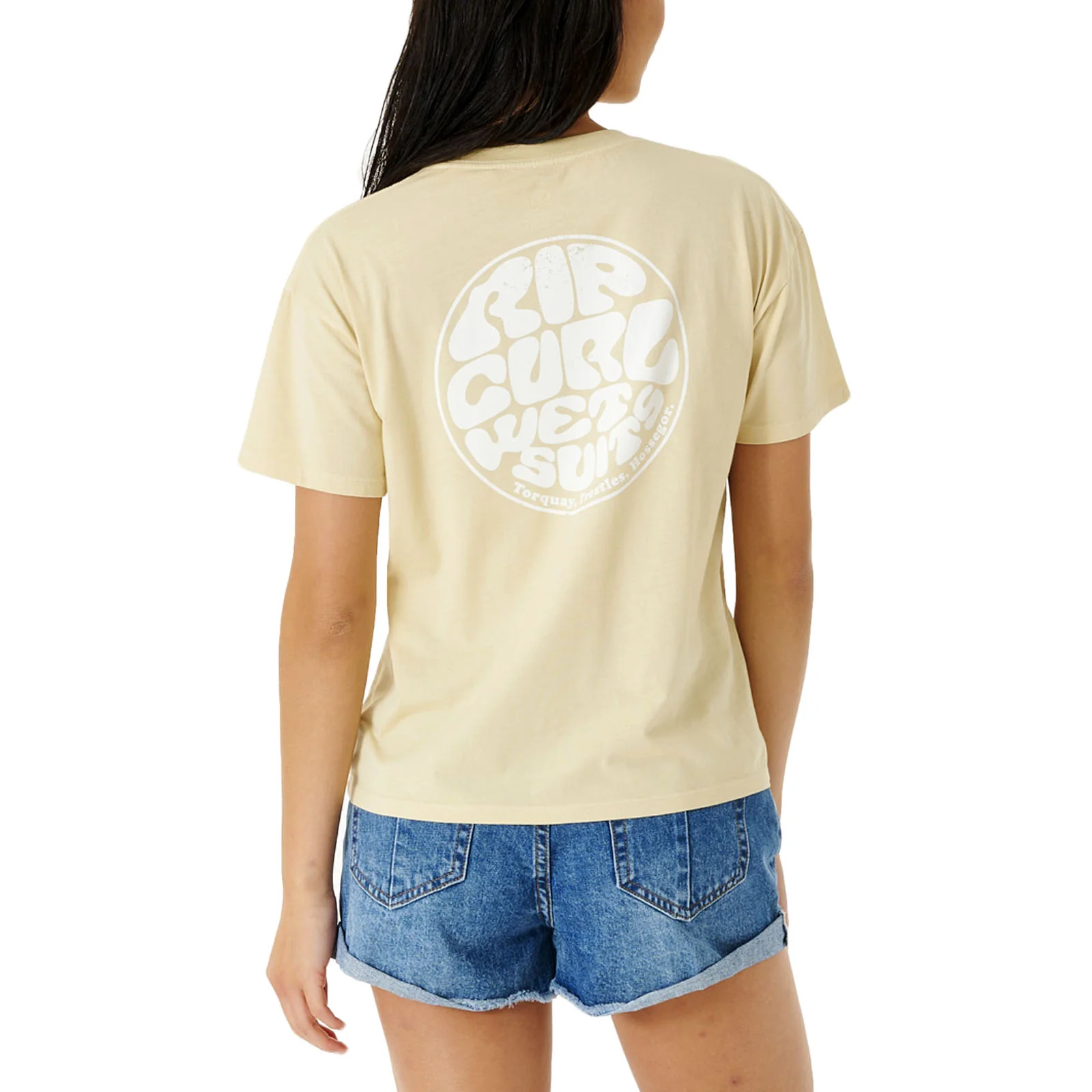 Rip Curl Womens Wettie Icon Relaxed T-Shirt - Image 2