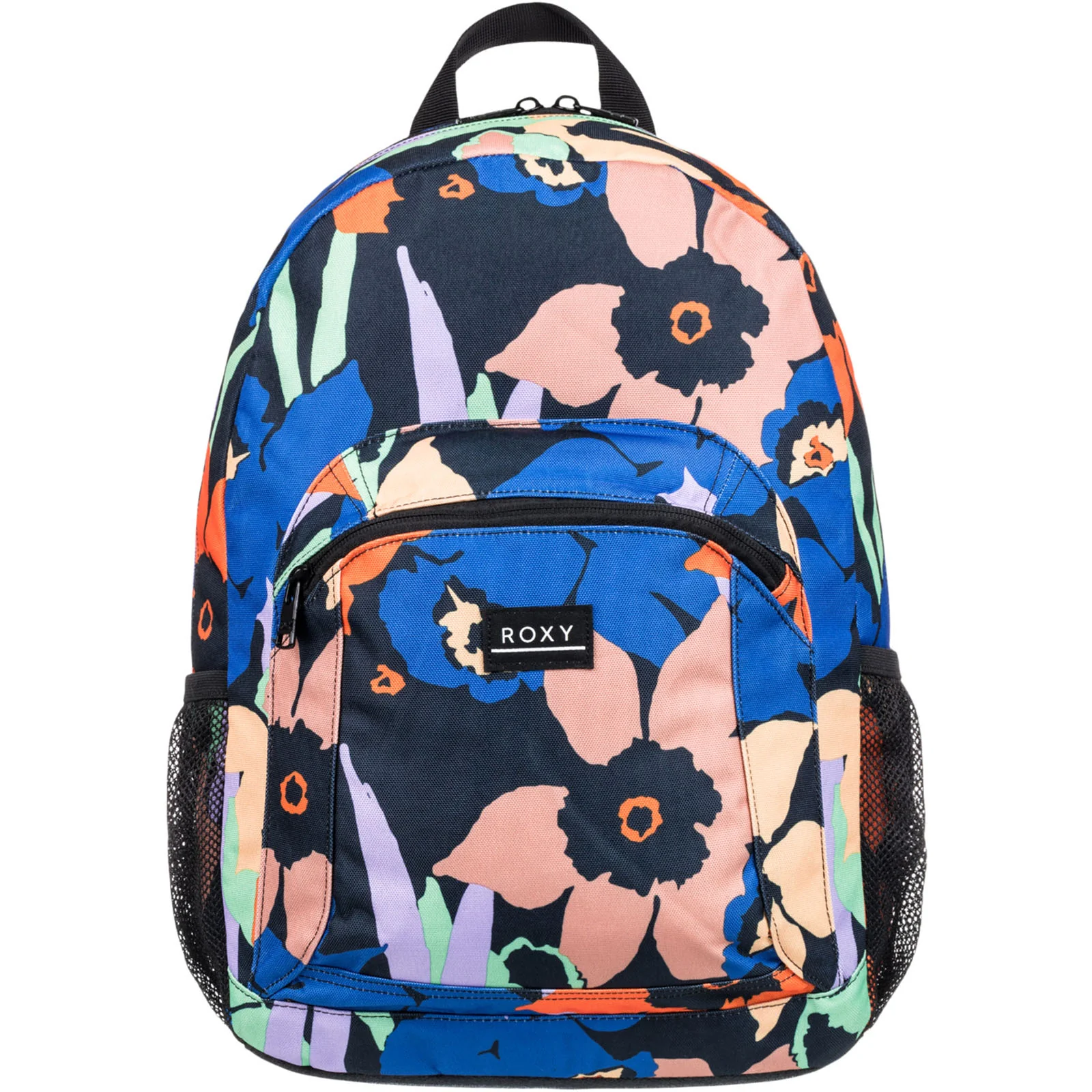 Roxy Adults Ocean Clouds Floral Rucksack Backpack Bag - Anthracite