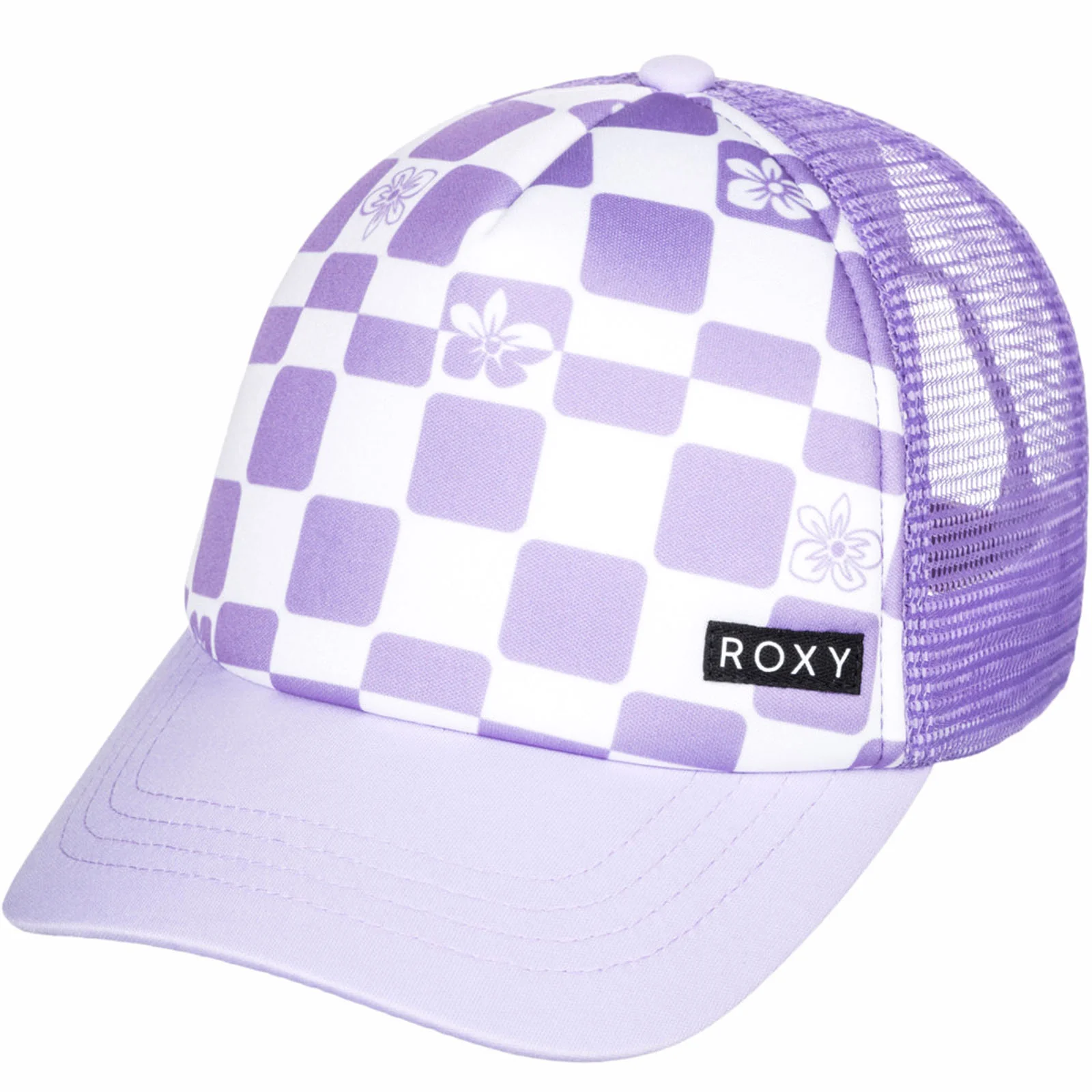 Roxy Kids Honey Coconut Snapback Baseball Trucker Cap - Image 4