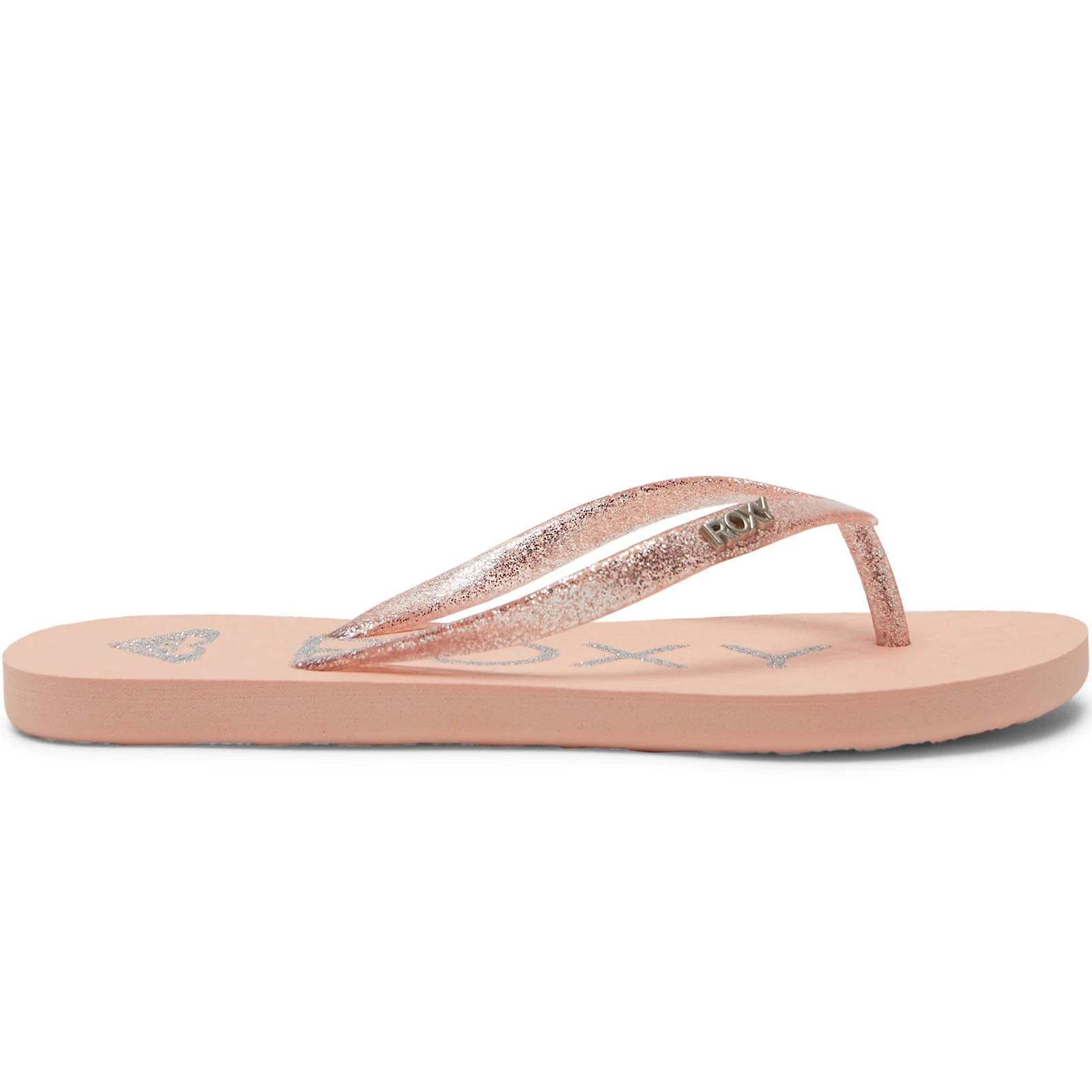 Roxy Kids Viva Sparkle Glitter Sandals Flip Flops - Image 18