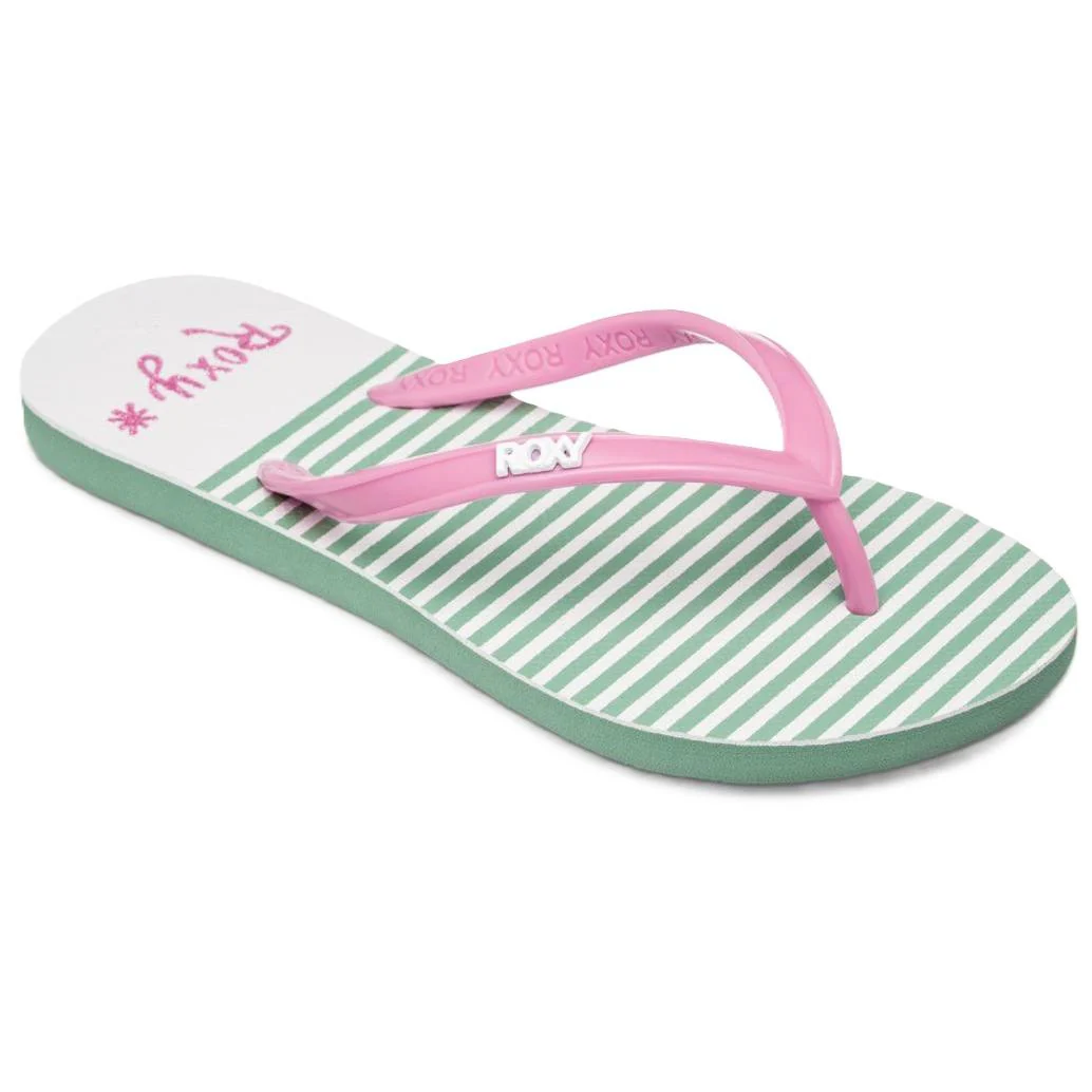 Roxy Kids Viva Stamp II Flip Flops - Image 3
