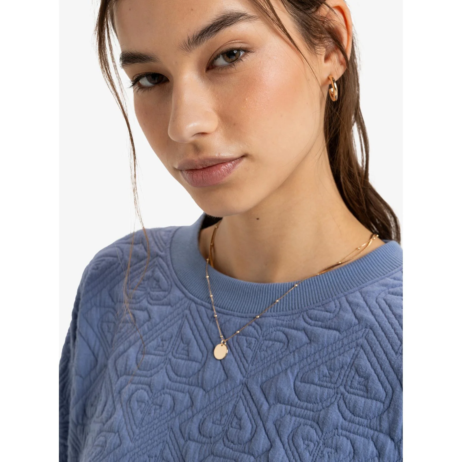Roxy Womens About Love Pullover Sweatshirt - Image 5
