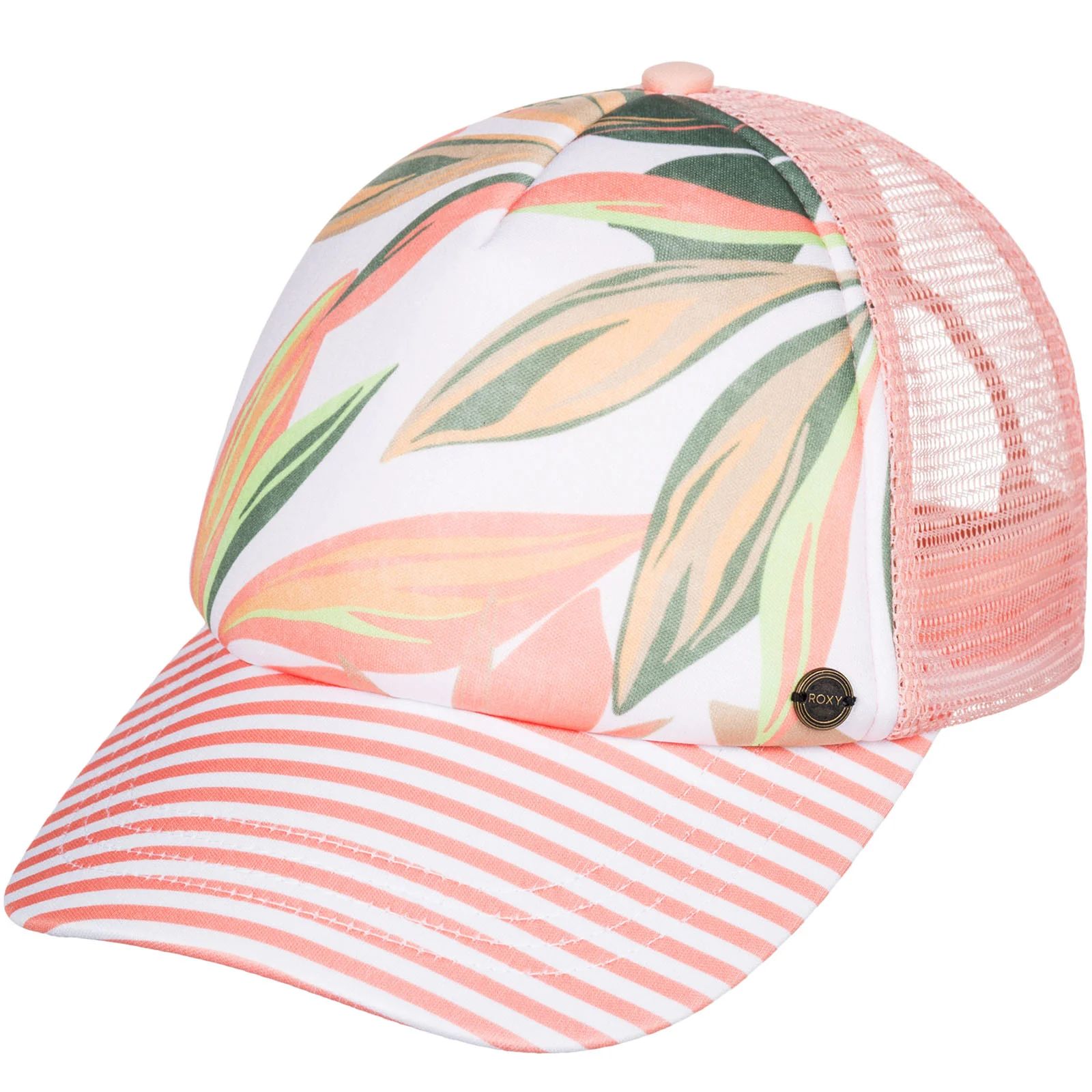 Roxy Womens Beautiful Morning Mesh Trucker Baseball Cap - Image 3