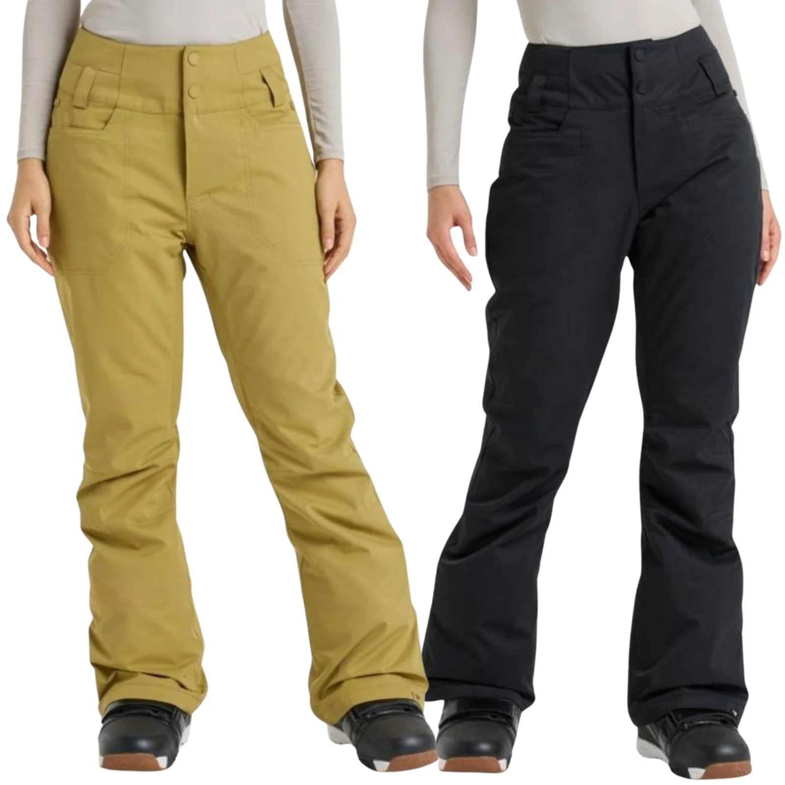 Roxy Womens Diversion Tailored Waterproof Snow Pants