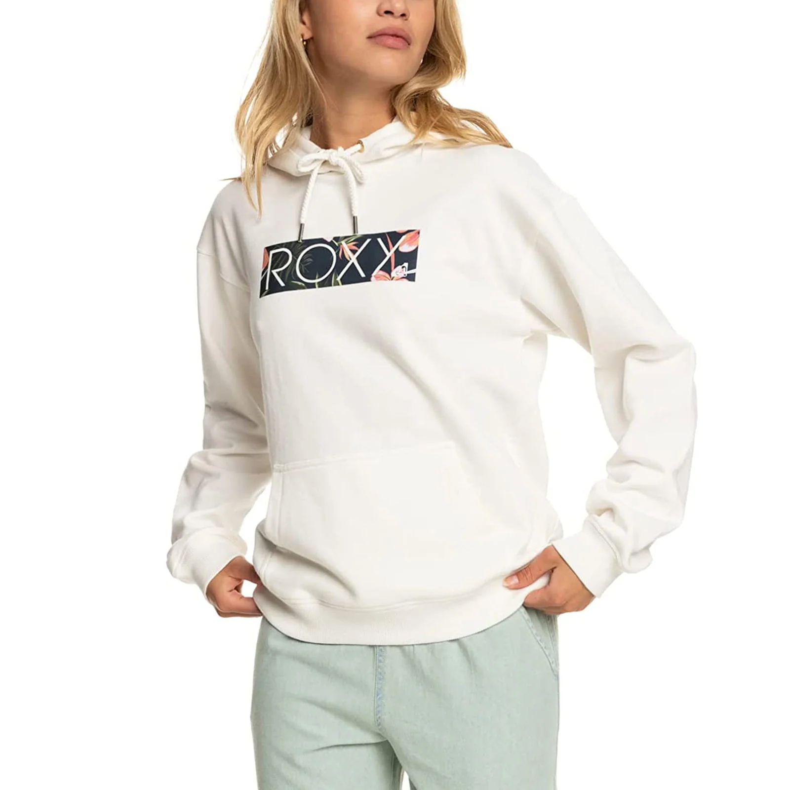 Roxy Womens Forward Focus Pullover Sweatshirt Hoodie - Image 3