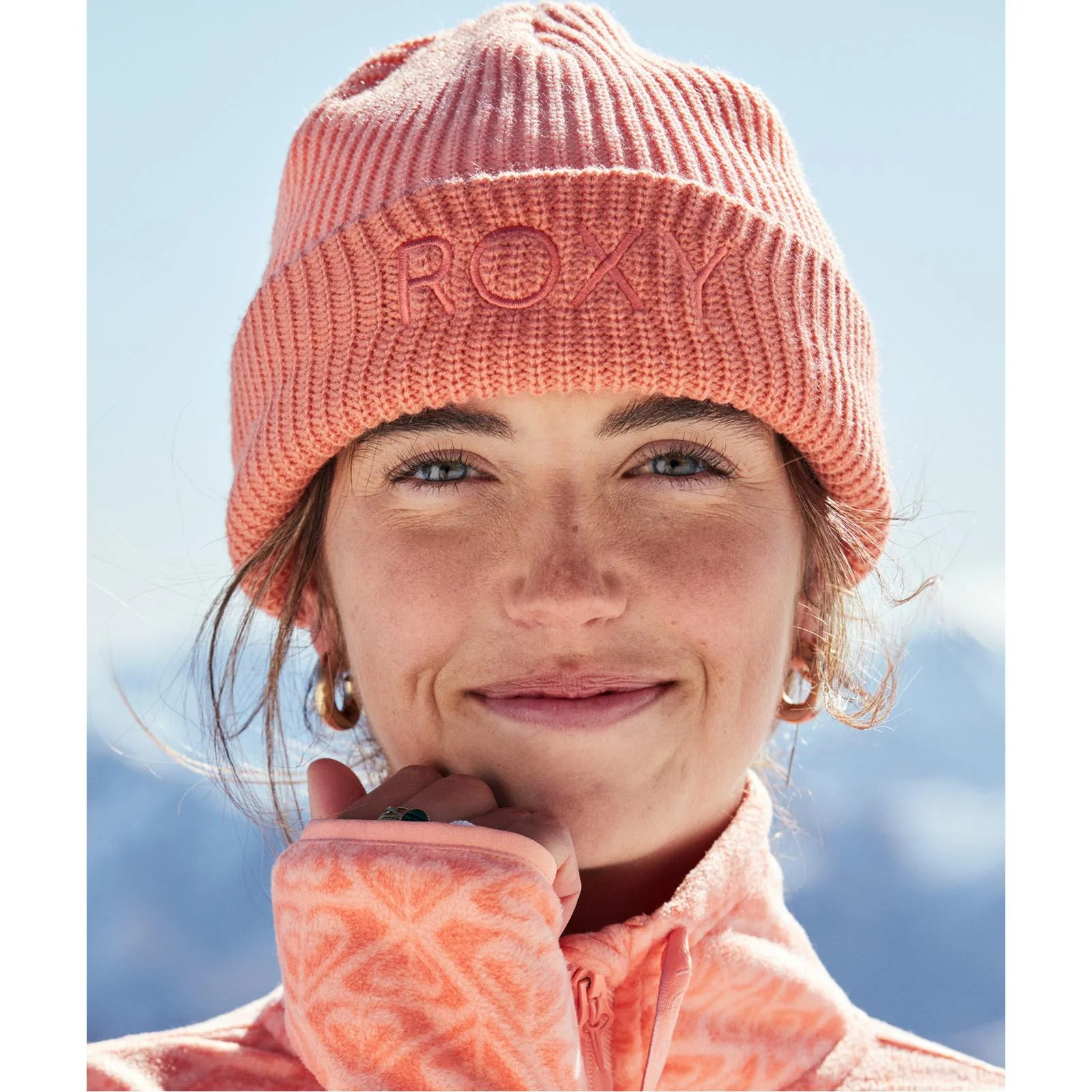 Roxy Womens Freja Cuffed Beanie - Image 2
